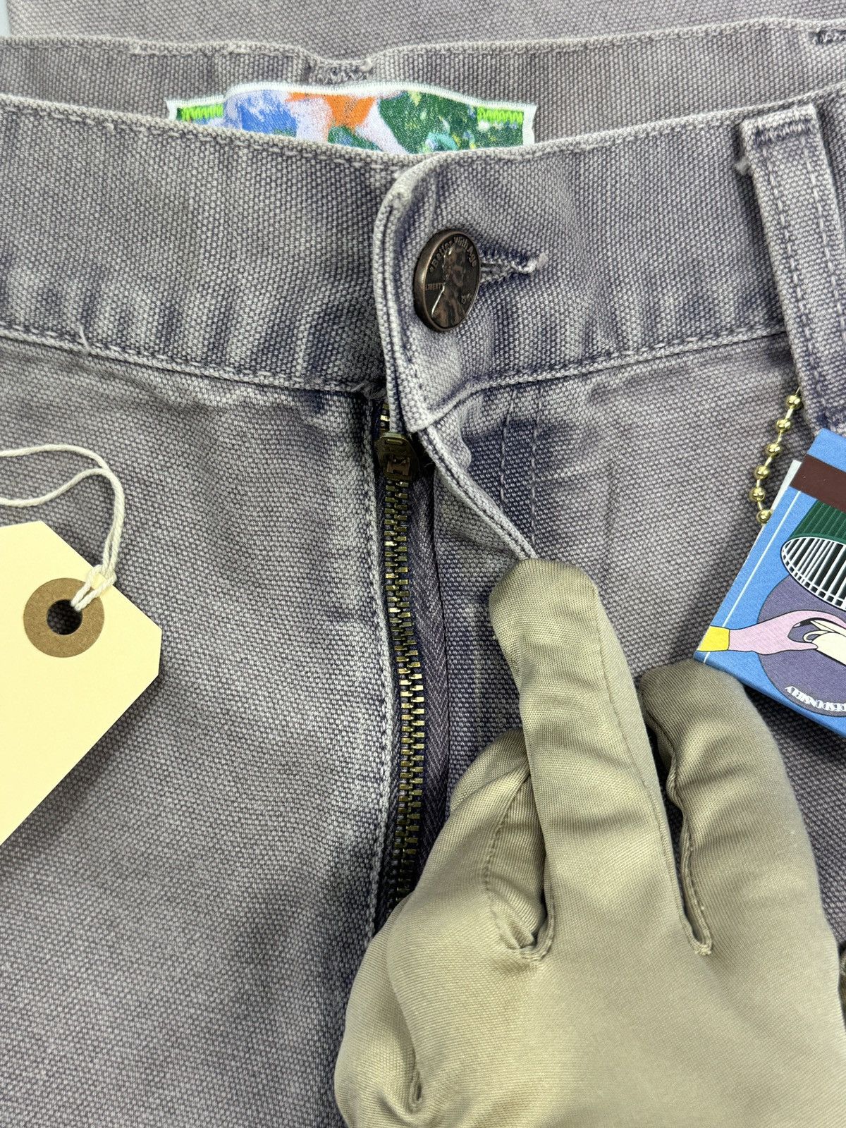 Better With Age GENTLEMENS PATCH WORK CARHARTT CARPENTER TROUSERS Size US 34 / EU 50 - 6 Thumbnail