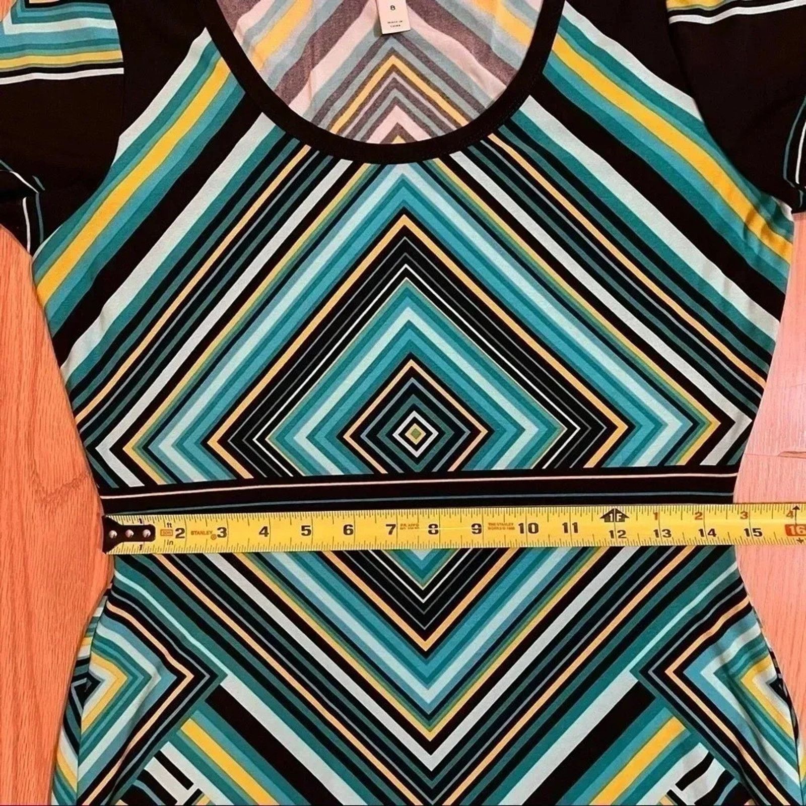 Other Dana Buchman Size 8 Retro Design Knee Length Pencil Dress Size M / US 6-8 / IT 42-44 - 8 Thumbnail