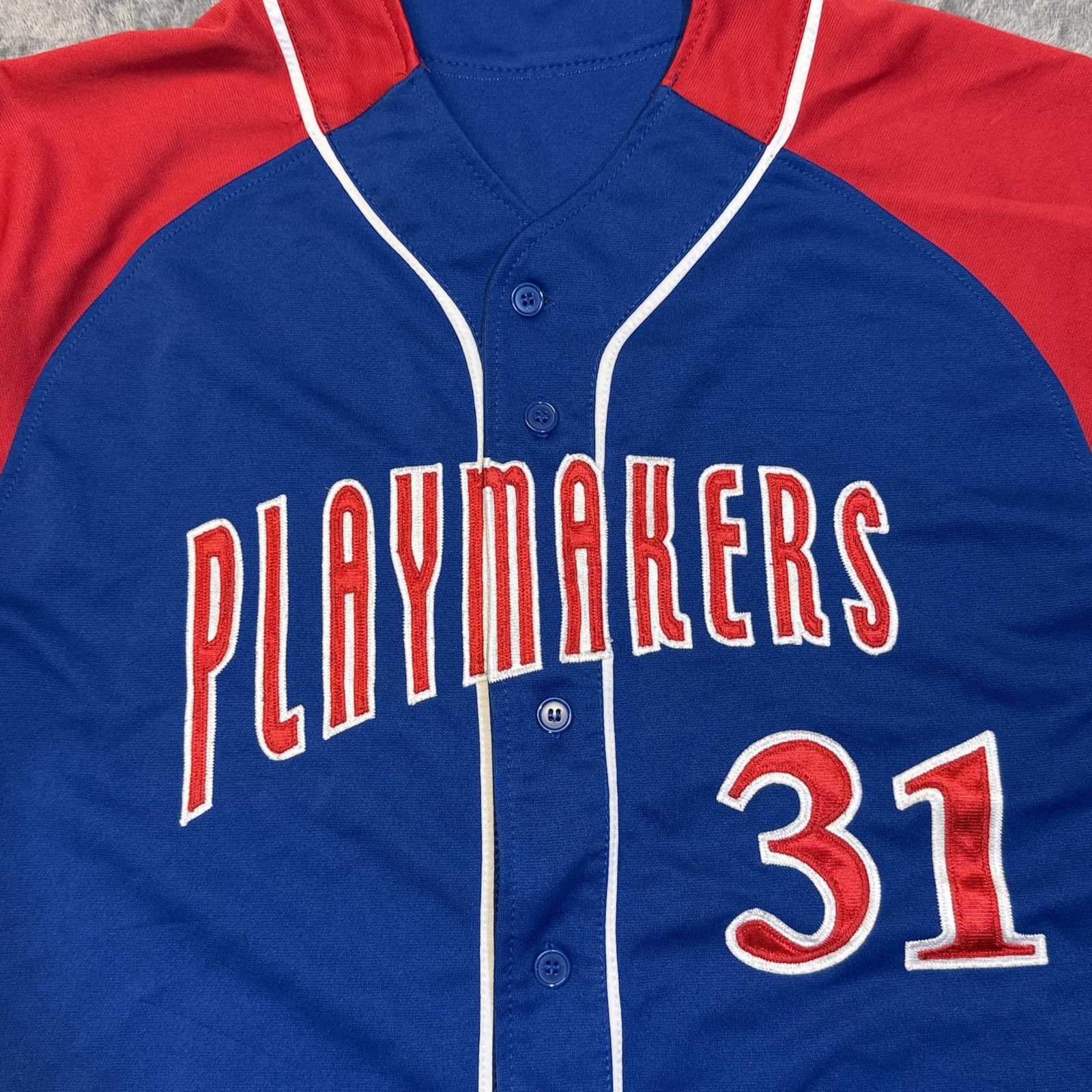 Other Vintage Playmakers #31 Baseball Jersey Size US L / EU 52-54 / 3 - 3 Thumbnail
