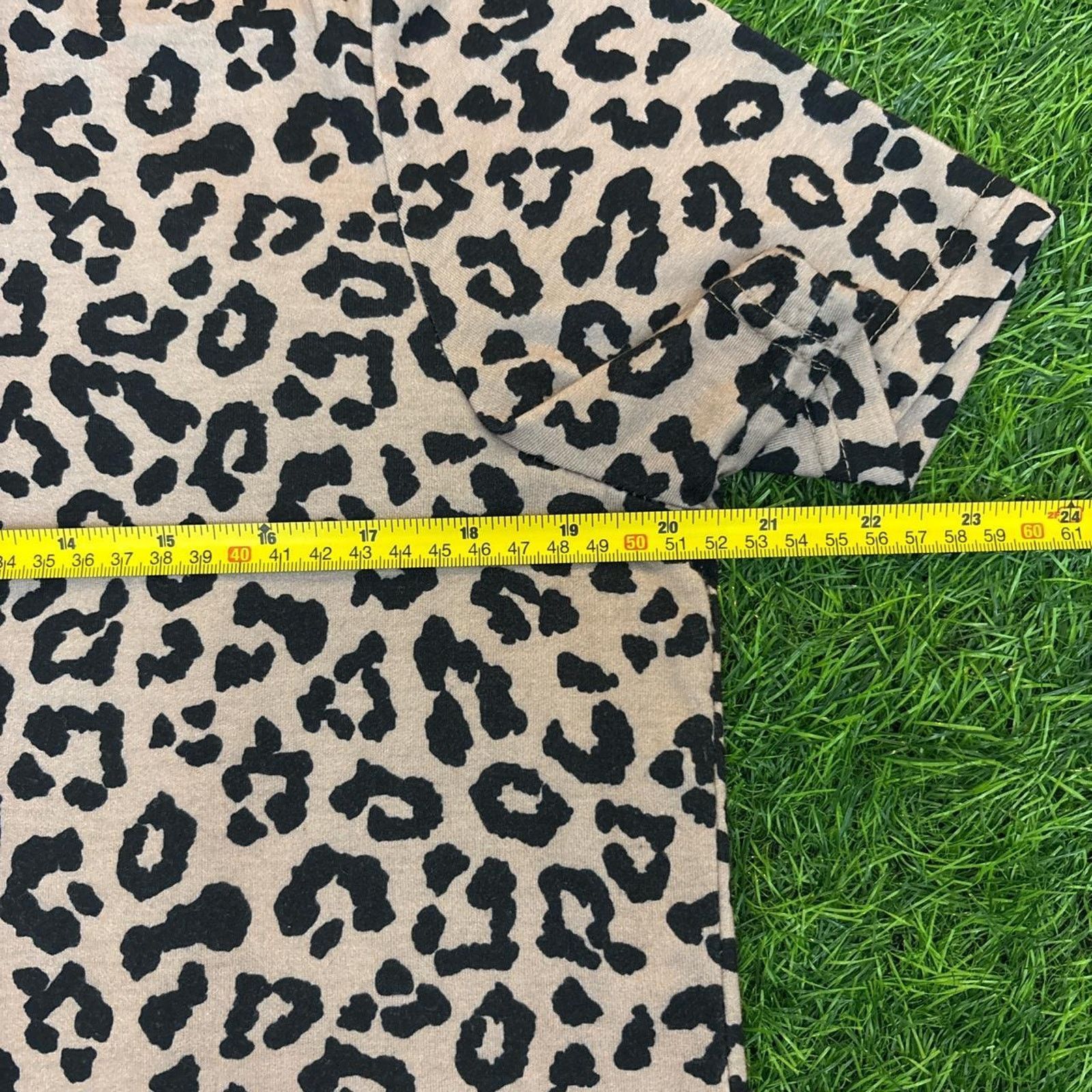 Other Women's Retro y2k Leopard Print Short Sleeve Size XXL / US 16-18 / IT 52-54 - 2 Thumbnail