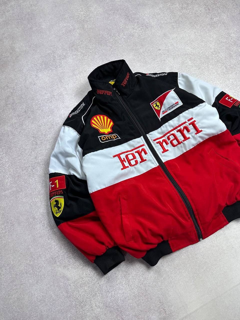 Ferrari Vintage 90s Ferarri Racing Y2K F-1 Jacket M Size US M / EU 48-50 / 2 - 2 Thumbnail
