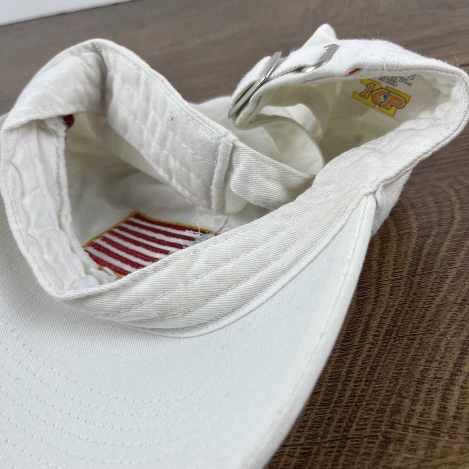 Other USA Flag Hat American Flag Adjustable Hat White Adjustable H Size ONE SIZE - 15 Thumbnail