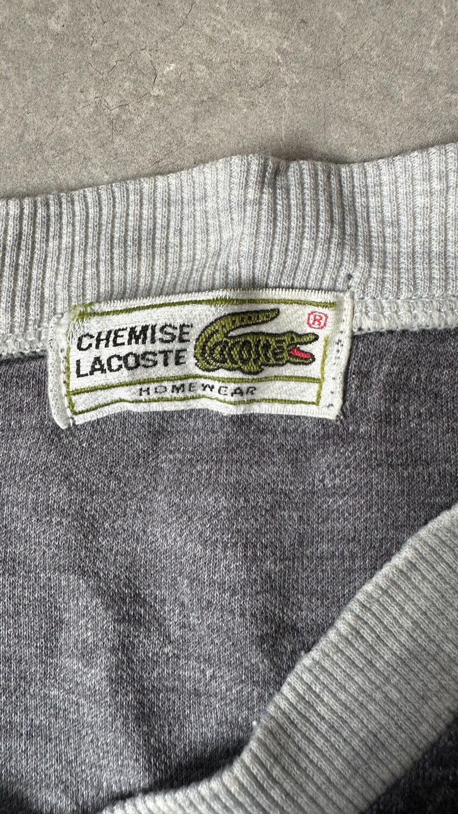 Lacoste VINTAGE CHEMISE LACOSTE SWEATSHIRT Size US XL / EU 56 / 4 - 6 Thumbnail