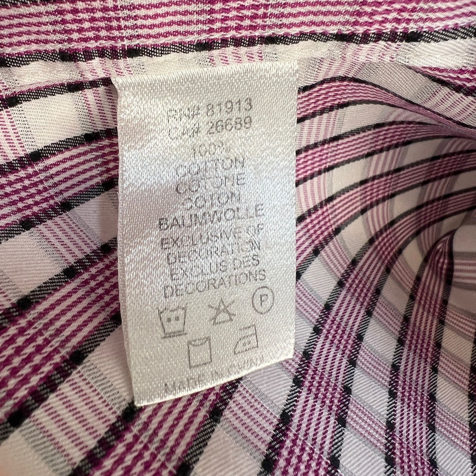 Vintage Robert Graham Button Down Shirt Check Grid Print Size US M / EU 48-50 / 2 - 8 Thumbnail
