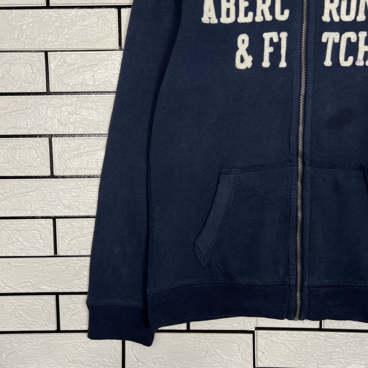Abercrombie & Fitch ABERCROMBIE & FITCH Big Logo Zipper Hoodies #4186-C191 Size US S / EU 44-46 / 1 - 5 Thumbnail