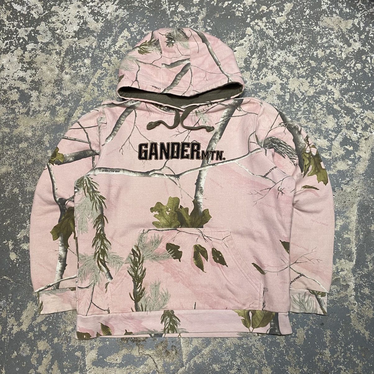 Realtree × Vintage Y2K Gander Mountain Pink Camo RealTree Hoodie Sweatshirt Size US S / EU 44-46 / 1 - 1 Thumbnail