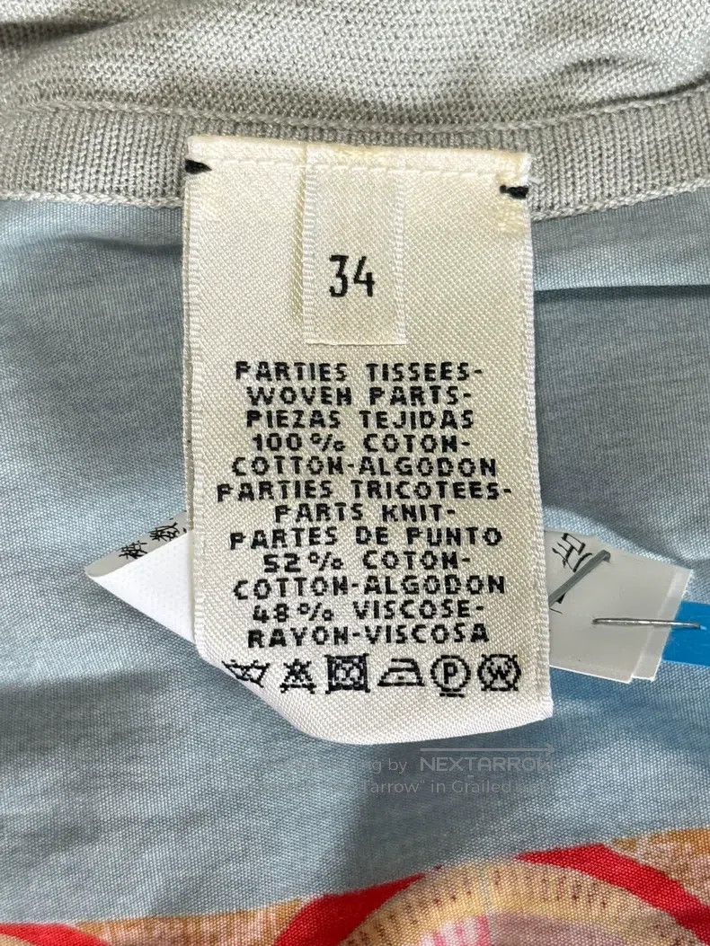 Hermes Hermes V-neck dress Size XXS / US 00 / IT 34 - 7 Thumbnail