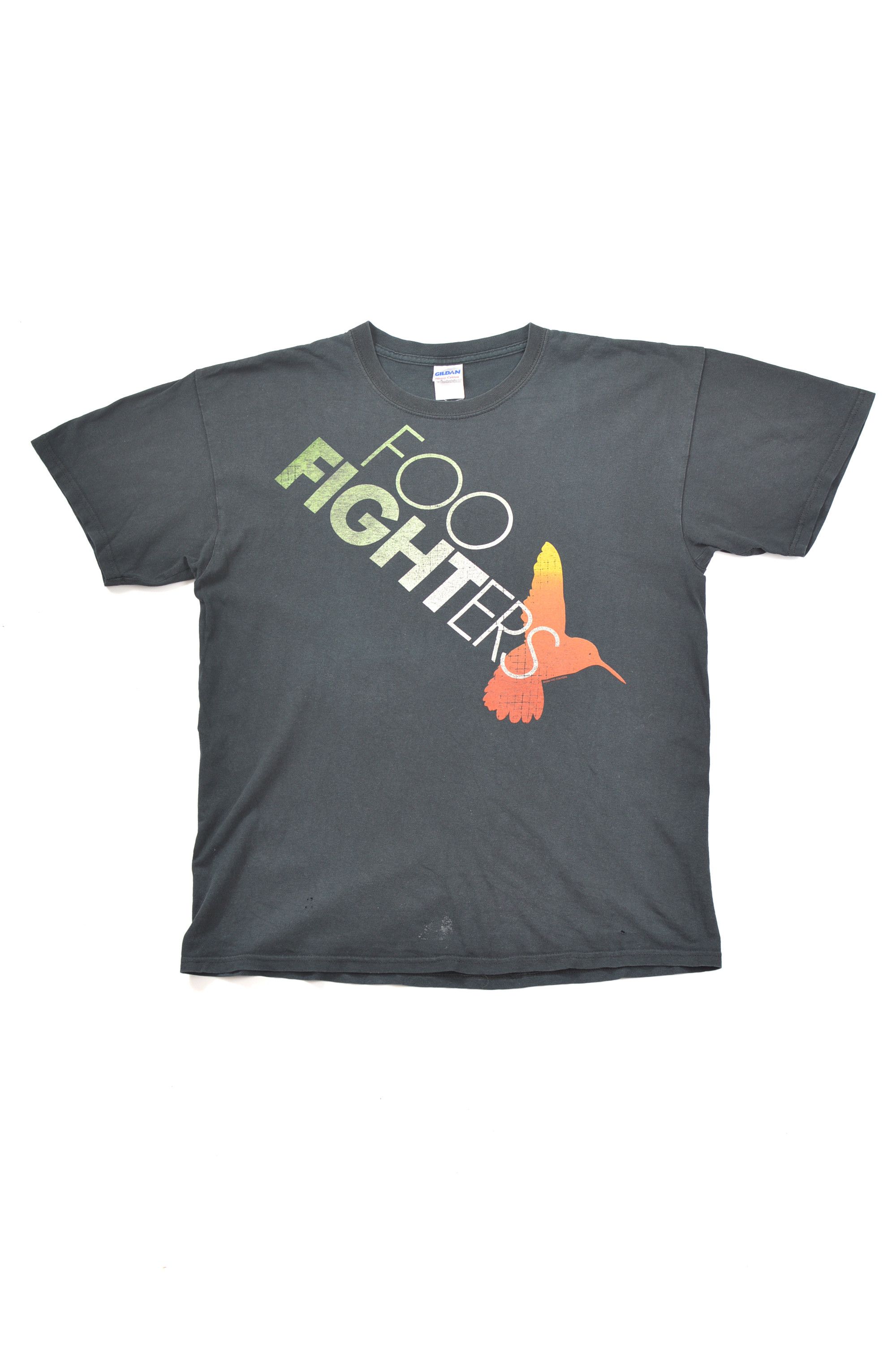Gildan × Vintage Distressed Thrashed Gildan Foo Fighters Vintage T-Shirt Size US L / EU 52-54 / 3 - 1 Thumbnail