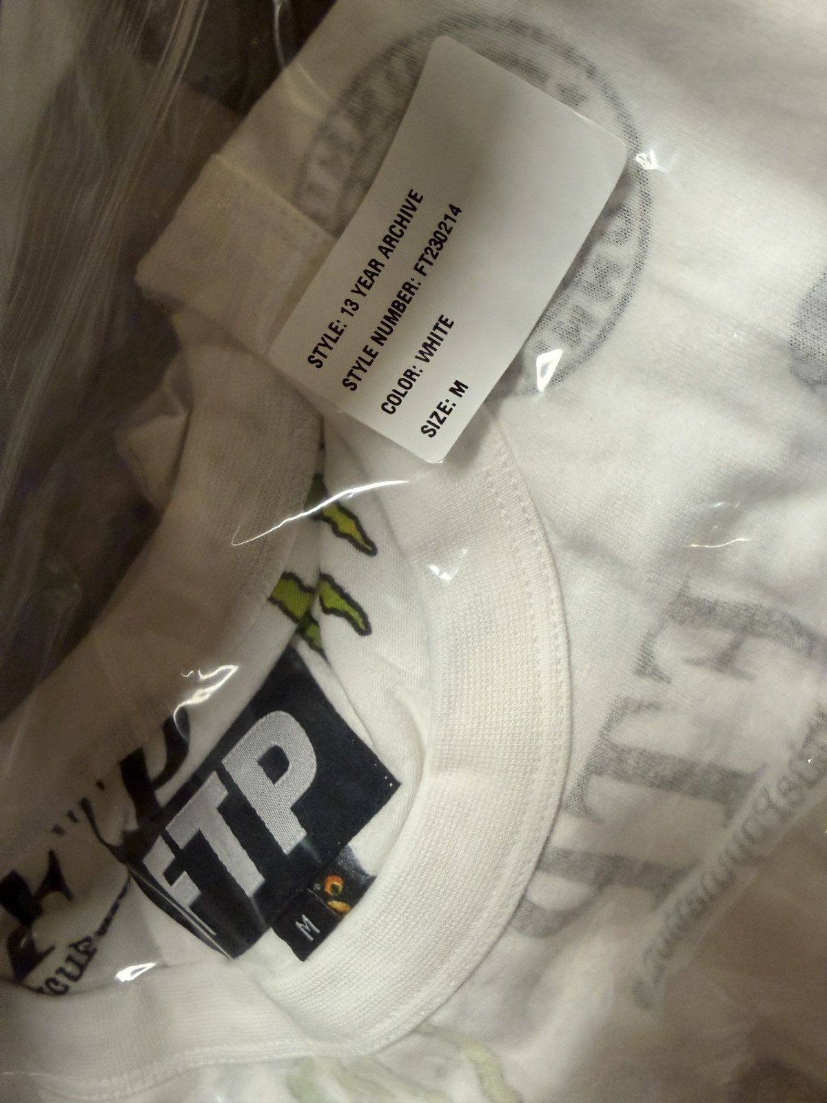 Fuck The Population FTP 13 YEAR ANNIVERSARY REVERSIBLE LOGOS TEE - MEDIUM Size US M / EU 48-50 / 2 - 2 Thumbnail
