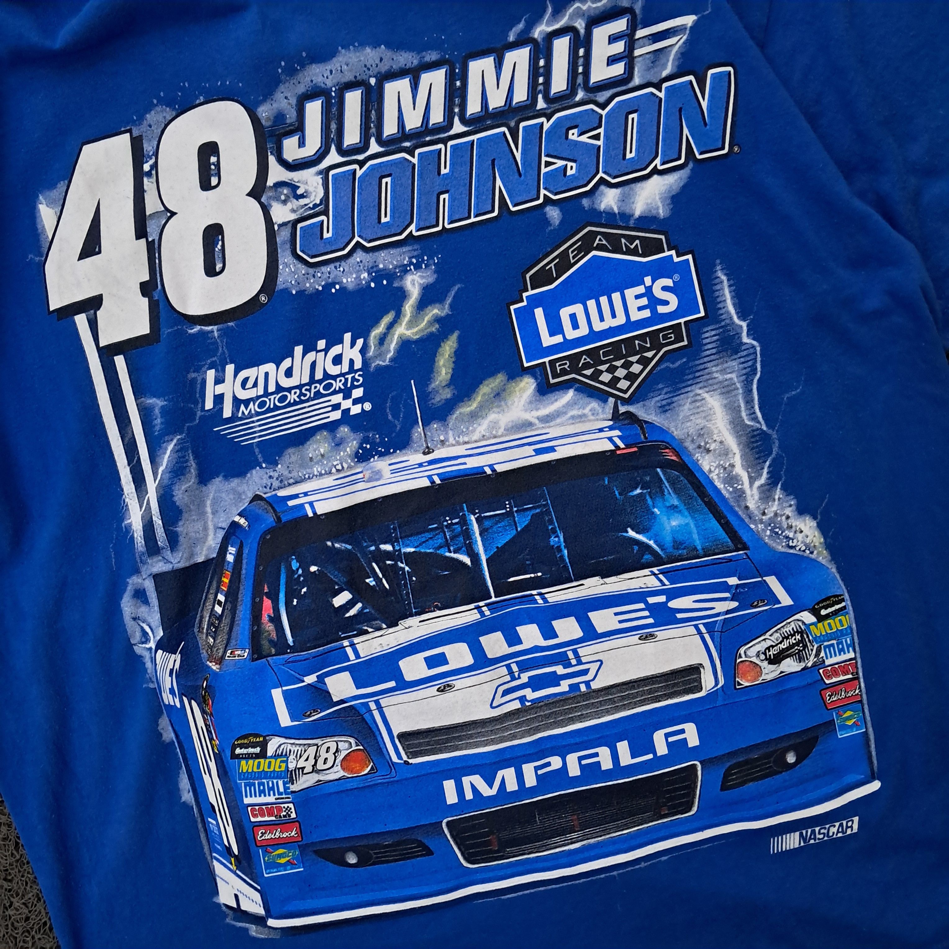 NASCAR Vintage Tee Nascar Jimmie Johnson 48 Size US XL / EU 56 / 4 - 9 Thumbnail