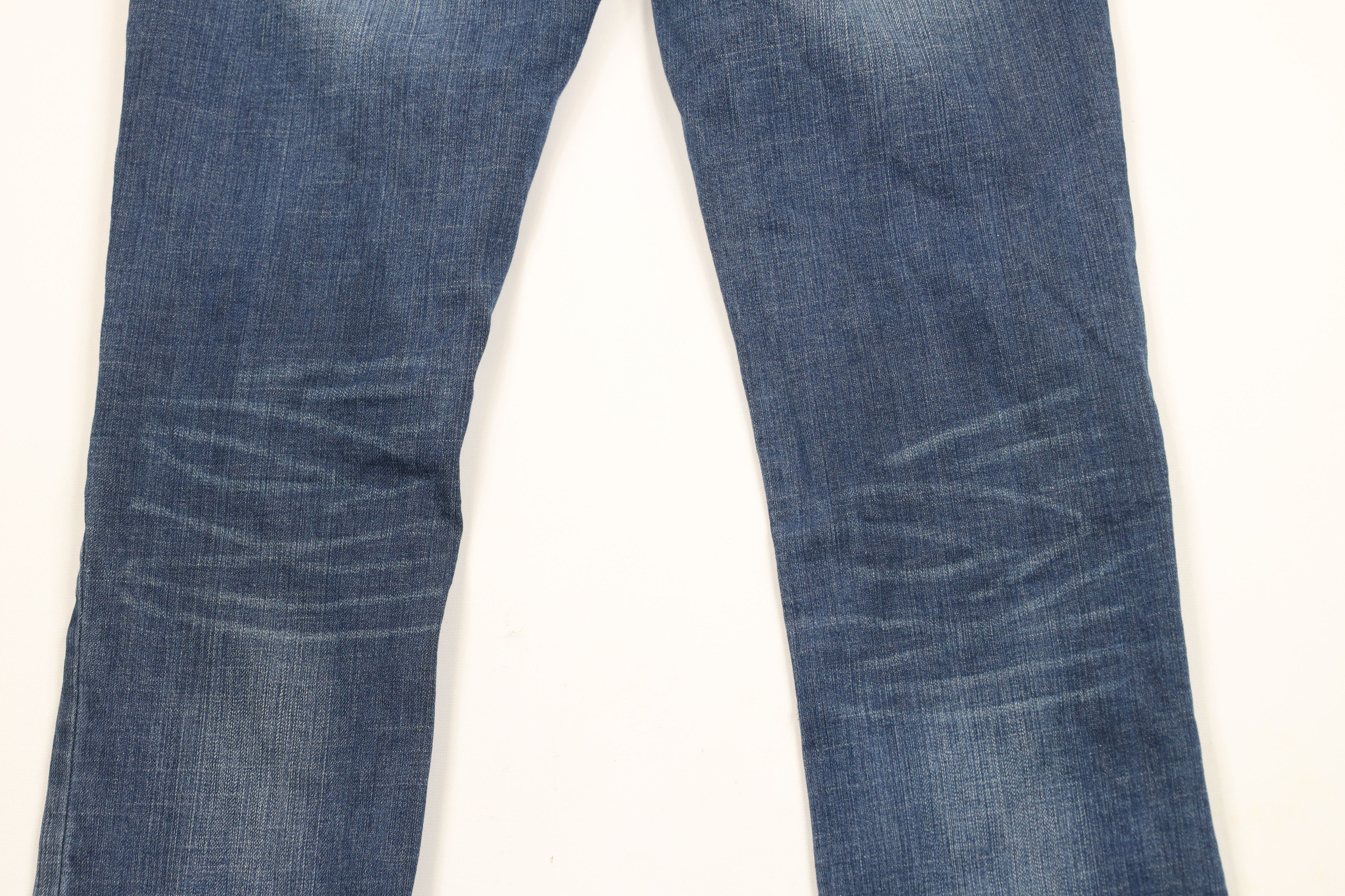 Vintage Vintage 90s Y2K Candies Thick Stitch Wide Leg Flared Jeans Size 27" / US 4 / IT 40 - 10 Thumbnail