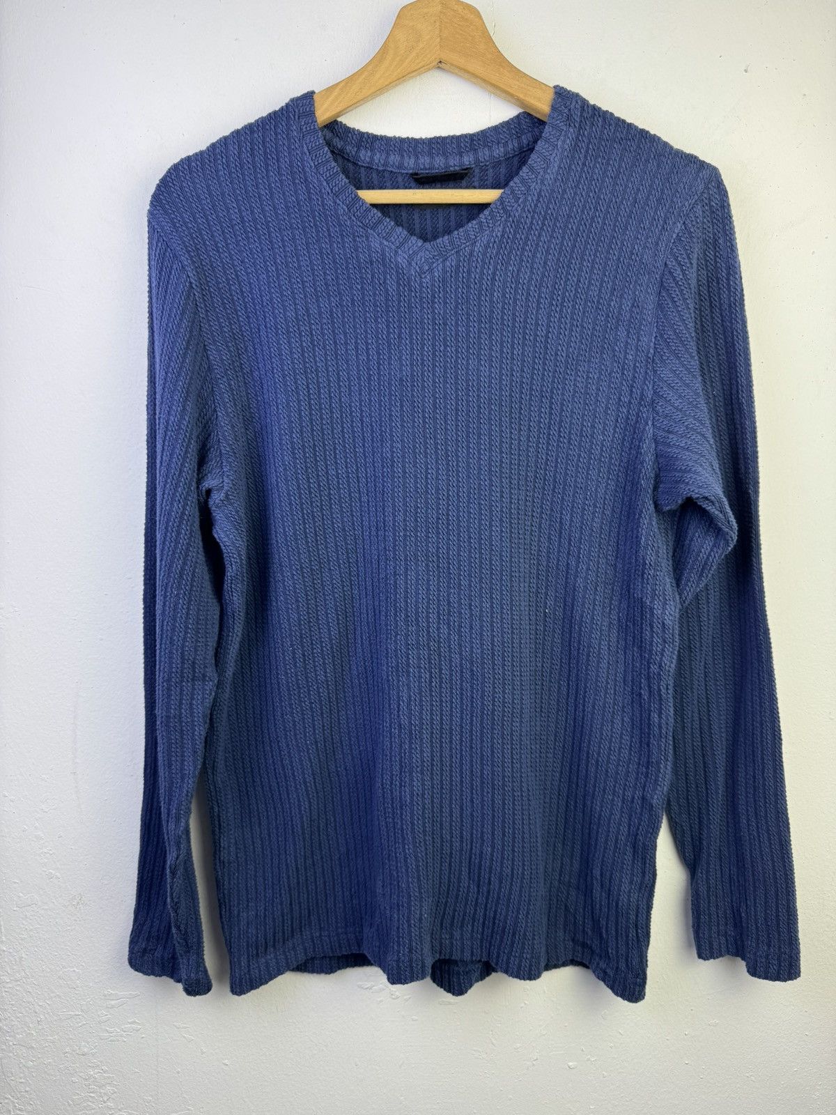 Tete Homme Tete Homme Issey Miyake Knit Shirt Size M / US 6-8 / IT 42-44 - 1 Thumbnail