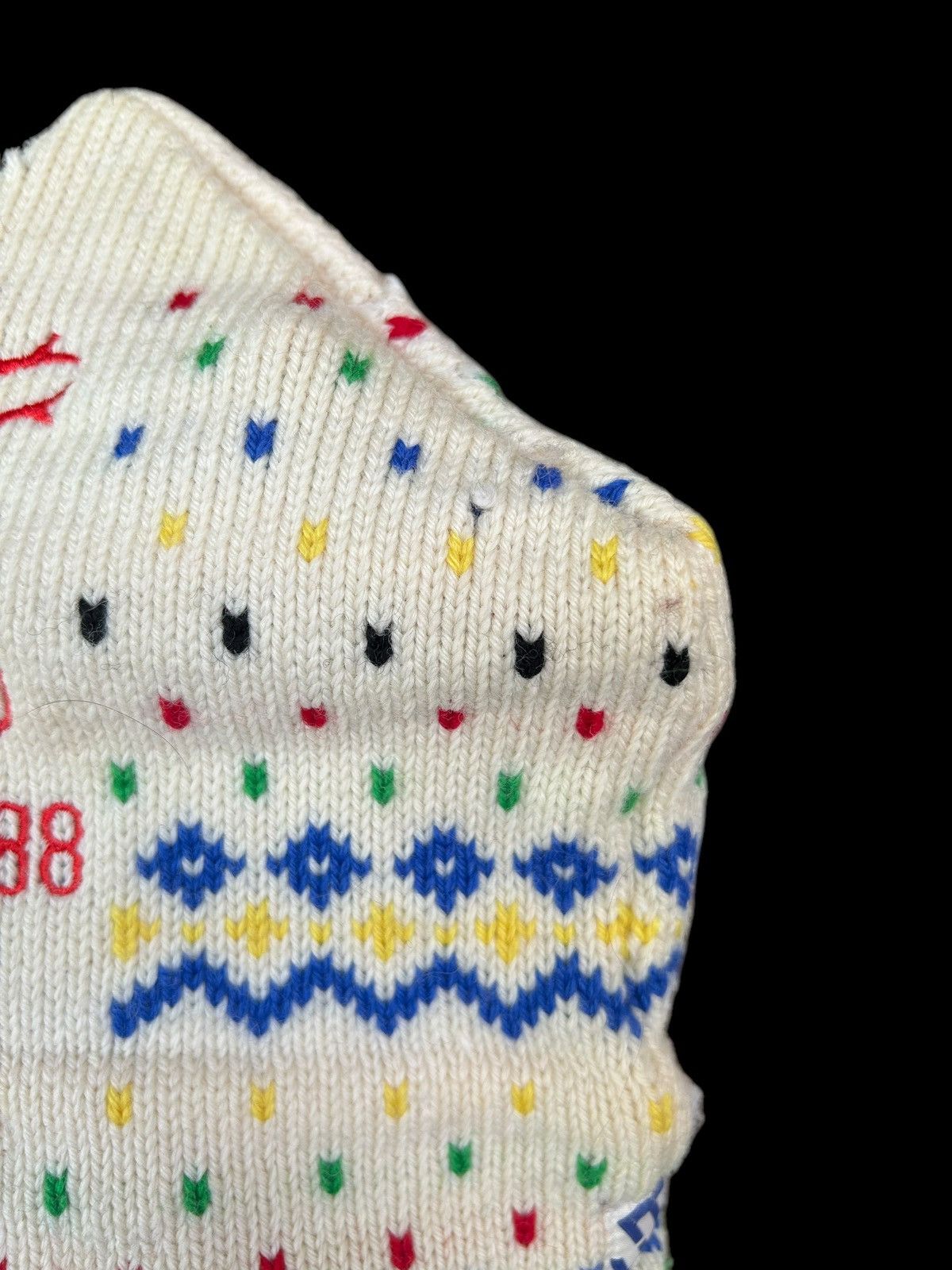 Japanese Brand × Kapital × Vintage Olympic Vintage Calgary 88' Distressed Knitt Beanie hats wol Size ONE SIZE - 16 Thumbnail