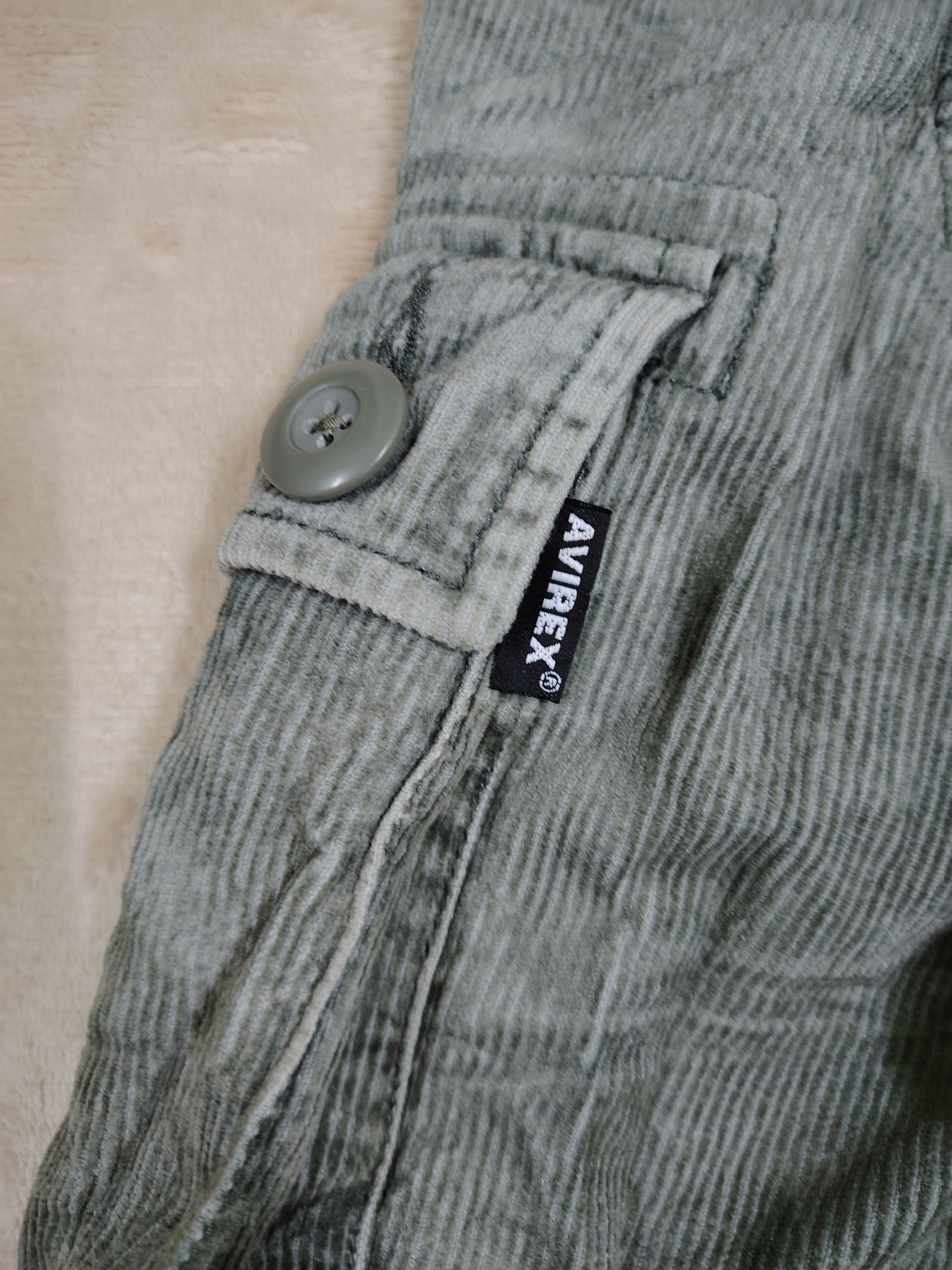 Avirex Vintage Avirex Corduroy Cargo Monkey Pants Size US 33 - 6 Thumbnail