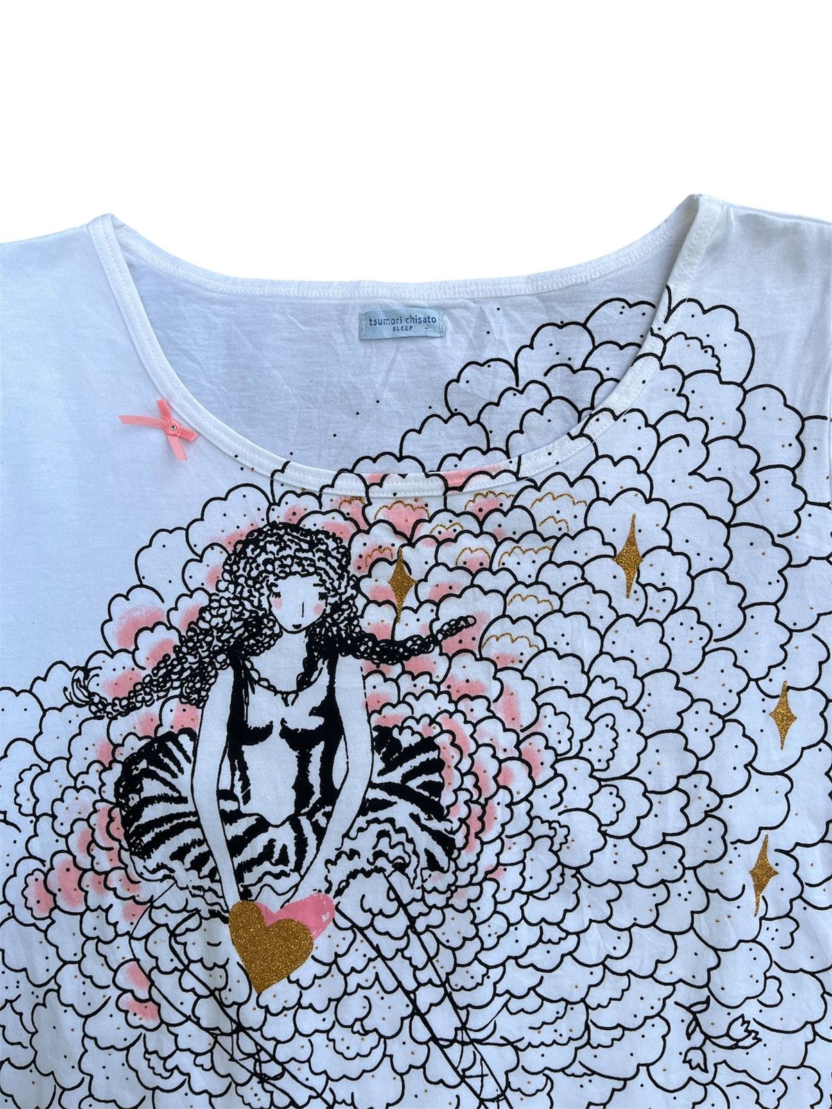 Issey Miyake Tsumori Chisato by Issey Miyake Printed Shirt Blouse Ne Net Size M / US 6-8 / IT 42-44 - 4 Thumbnail