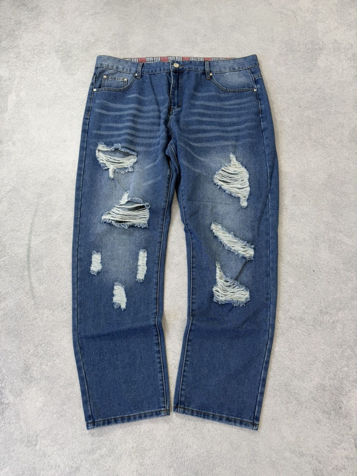 Hedi Slimane Vintage Diesel Dior Hedi Slimane Style Washed Denim Jeans Size US 36 / EU 52 - 3 Thumbnail