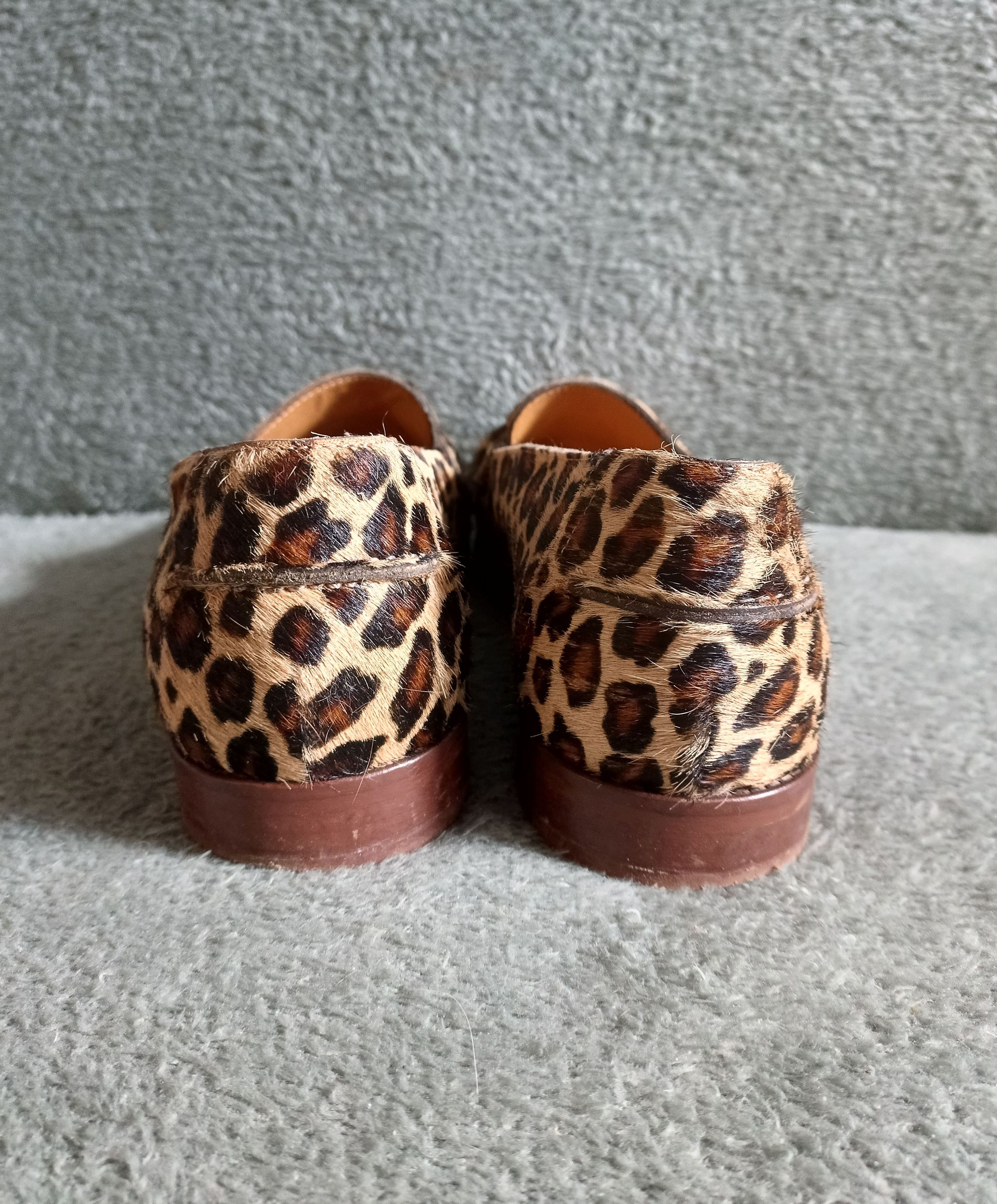 Sezane SEZANE Andrea Leopard Print Leather Loafers Shoes EU38 US7 Size US 7 / IT 37 - 8 Thumbnail