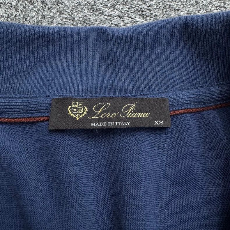 Loro Piana loro piana Knitted v-neck short sleeves 2505-Nextarrow Size US XS / EU 42 / 0 - 2 Thumbnail