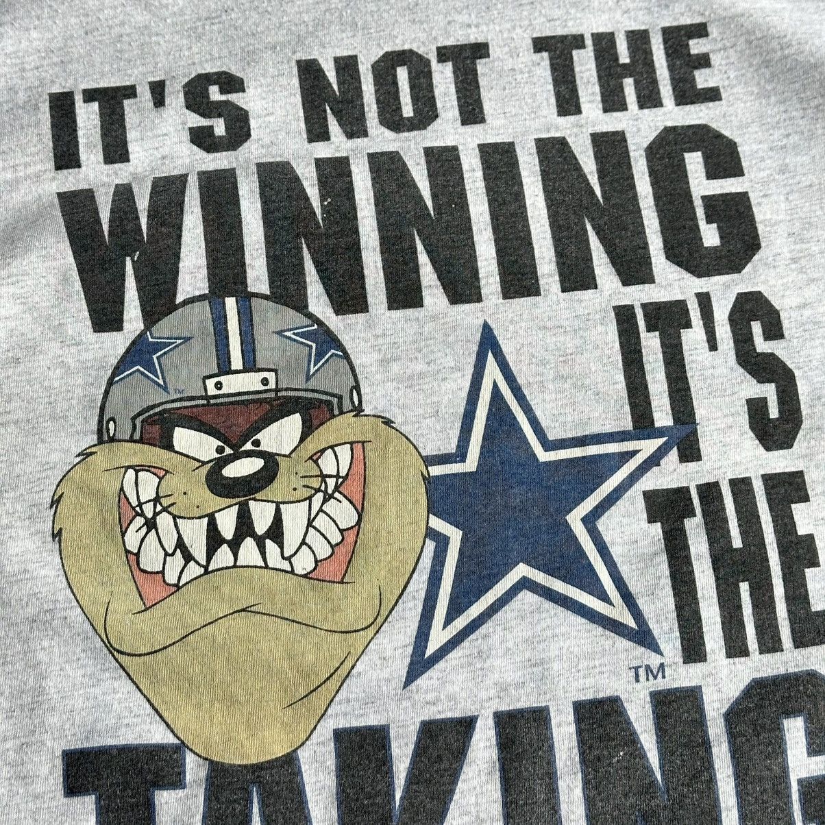 NFL Vintage 1994 TAZ Dallas Cowboys NFL Warner Bros Tee Size US XL / EU 56 / 4 - 3 Thumbnail