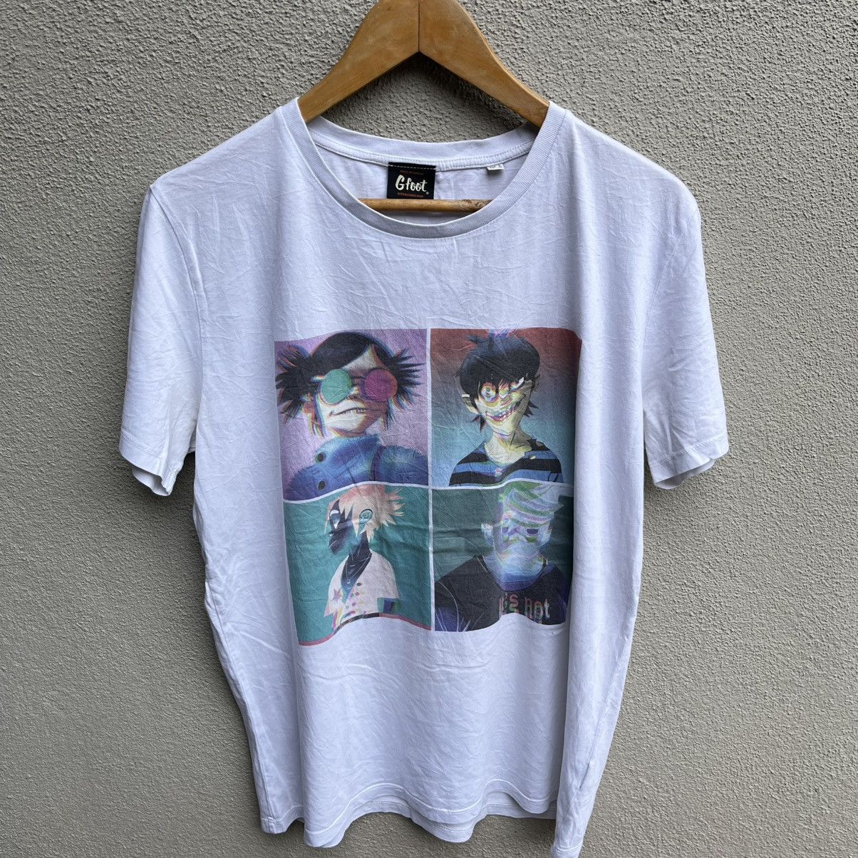 Band Tees GORILLAZ band tee y2k tour Size US M / EU 48-50 / 2 - 2 Thumbnail