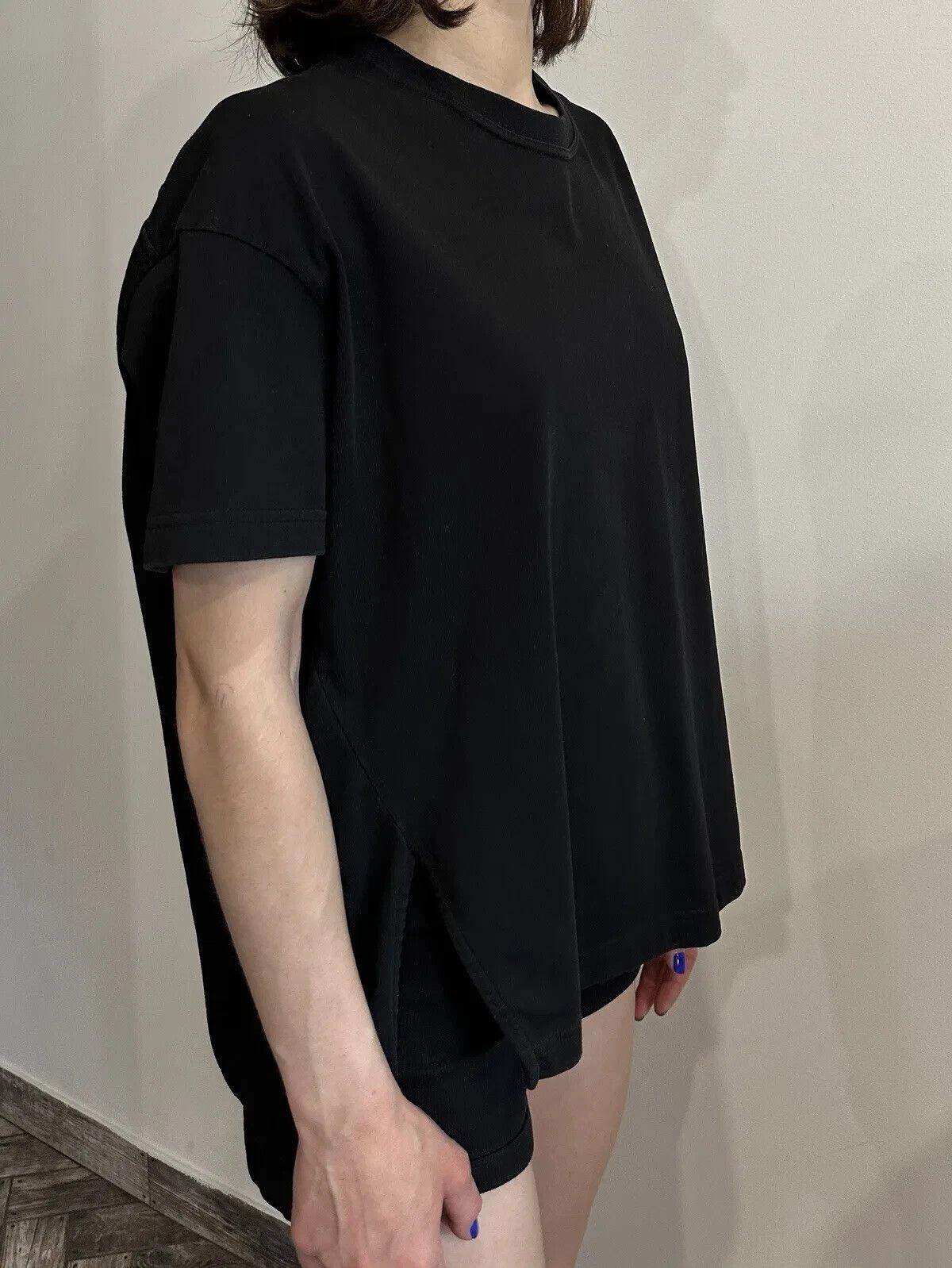 Acne Studios Acne Studios Women Piani Hvy Int T-shirt Asymmetric Top Size S / US 4 / IT 40 - 3 Thumbnail