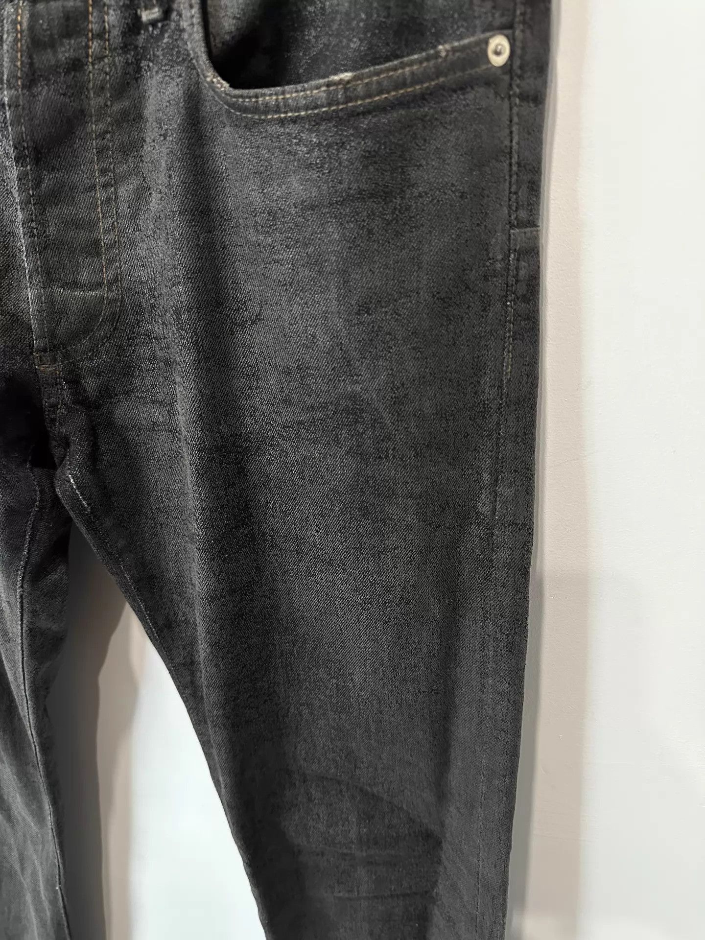 Dior Black Denim Pants Size 30 Size US 30 / EU 46 - 1 Thumbnail