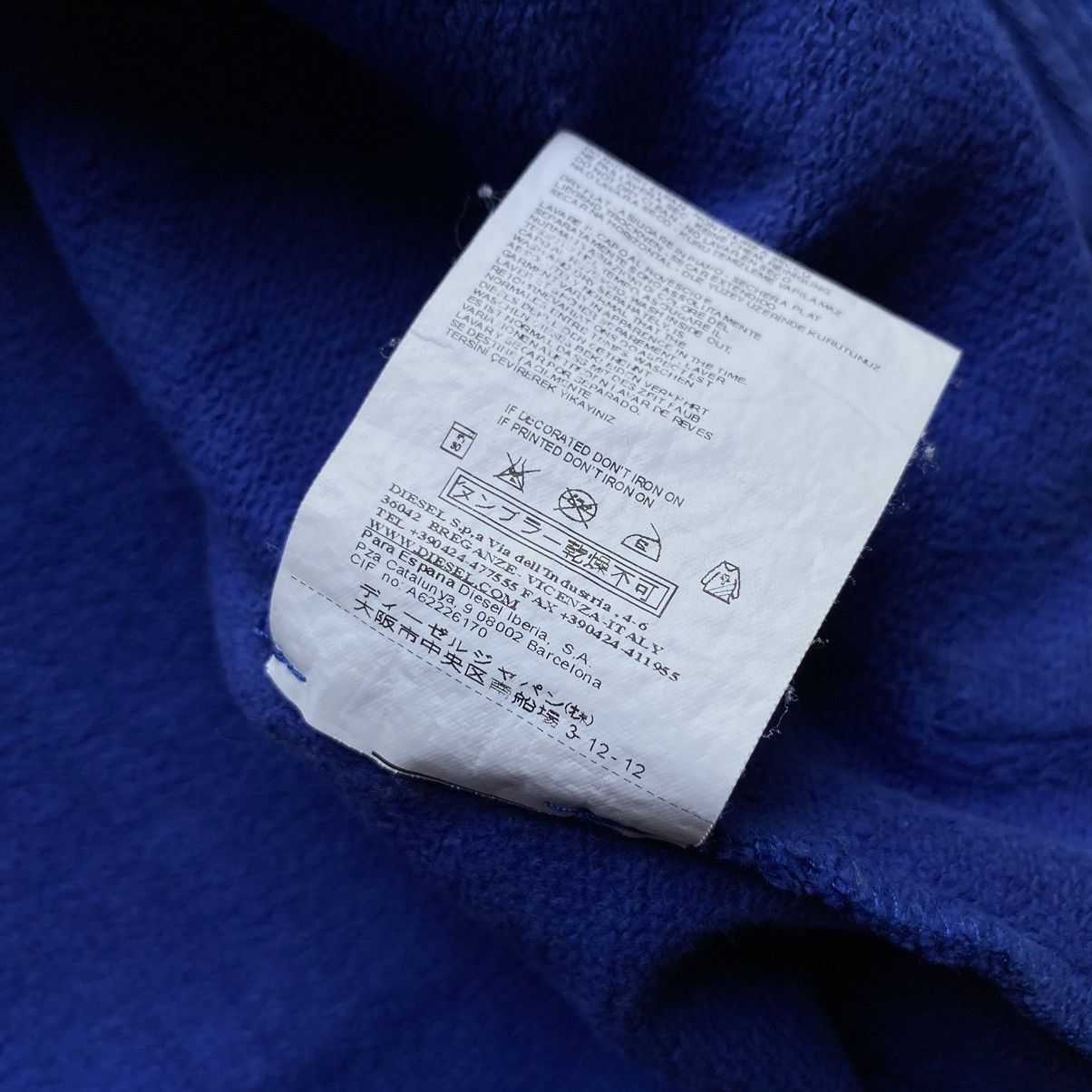 Diesel VTG Y2k💥 Diesel Punk Mohawk Zip Hoodies Size US S / EU 44-46 / 1 - 8 Thumbnail