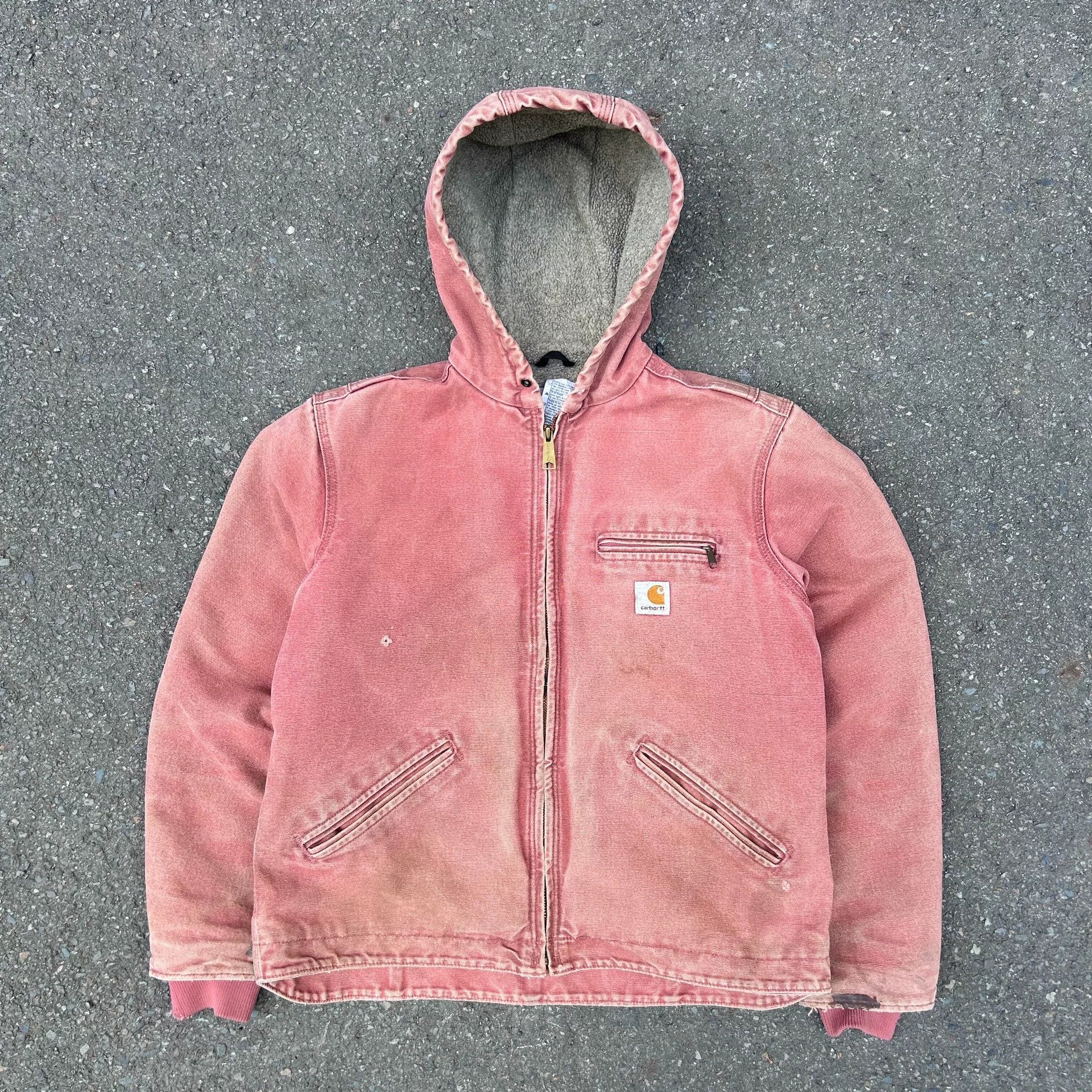 Vintage Vintage Carhartt WJ097 VRS Hoodie Size US M / EU 48-50 / 2 - 1 Thumbnail
