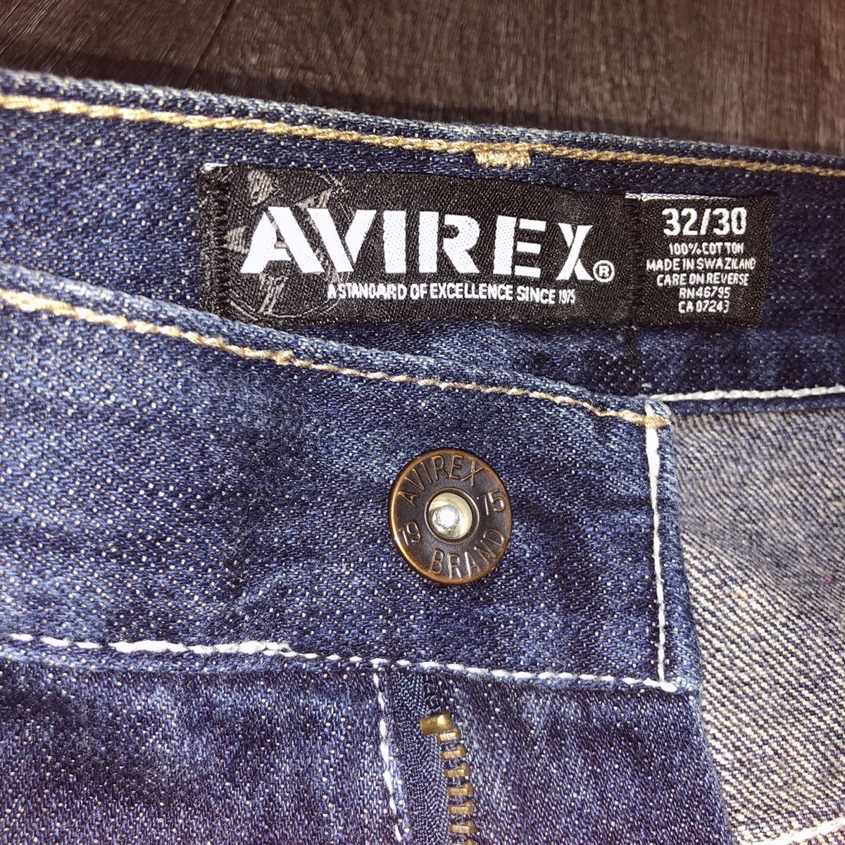 Avirex × Vintage Vintage Avirex Jeans Size US 34 / EU 50 - 6 Thumbnail