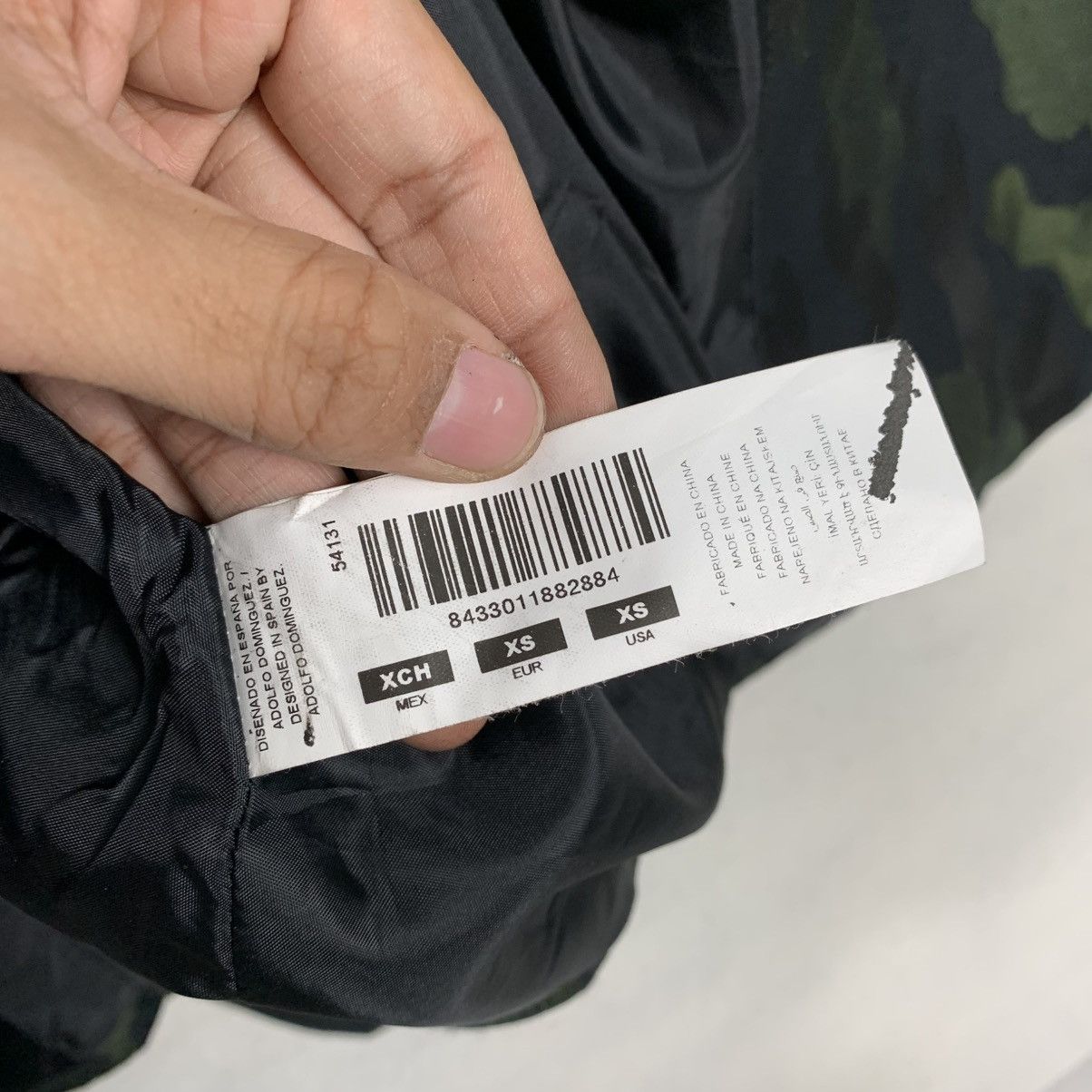 Adolfo Dominguez Aldolfo Dominguez Camouflage Double Breasted Trenchcoat Size XS / US 0-2 / IT 36-38 - 21 Thumbnail