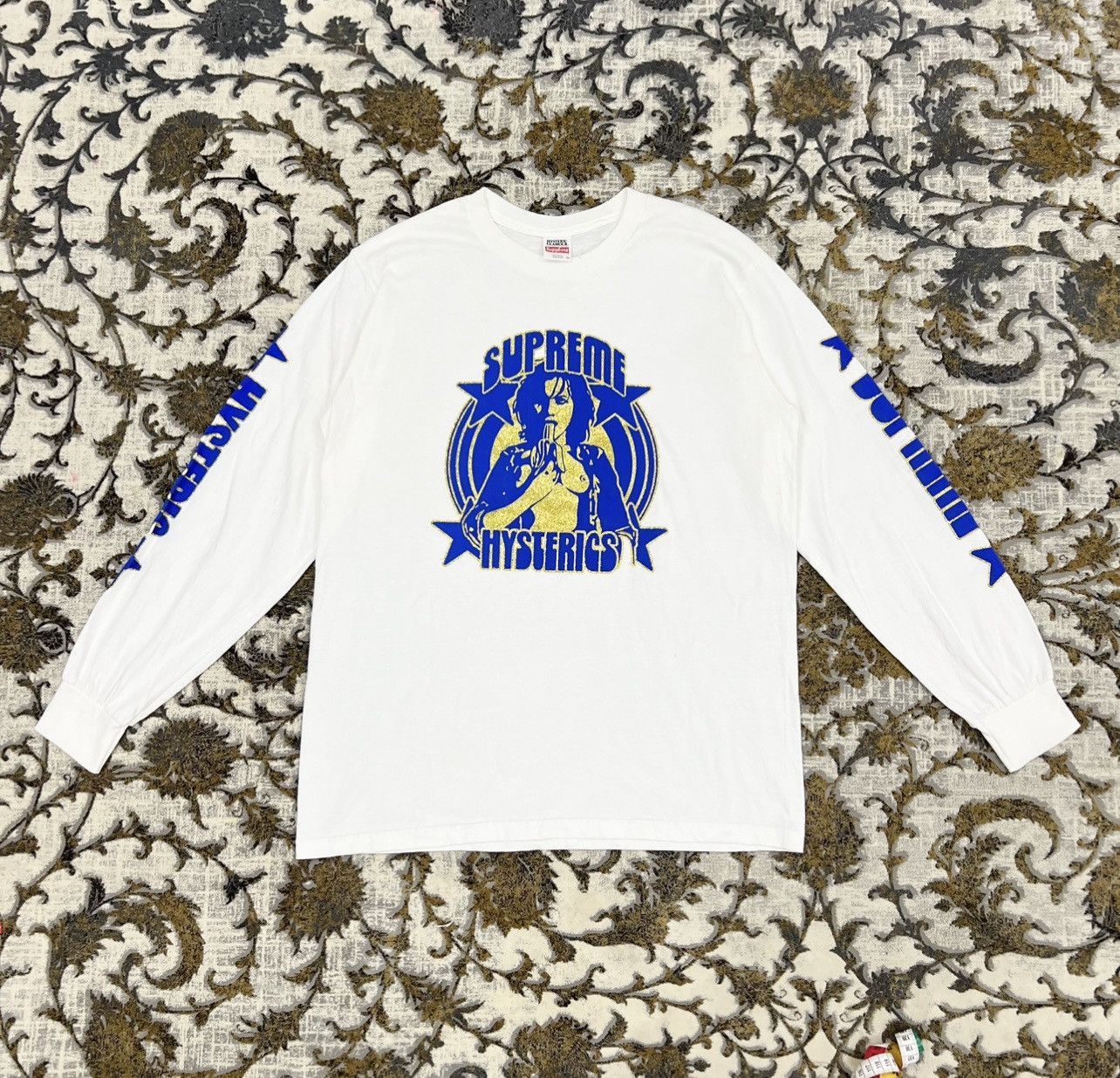 Hysteric Glamour × Supreme HYSTERIC GLAMOUR JAPANESE BRAND LONG SLEEVES SHIRT Size US M / EU 48-50 / 2 - 10 Thumbnail