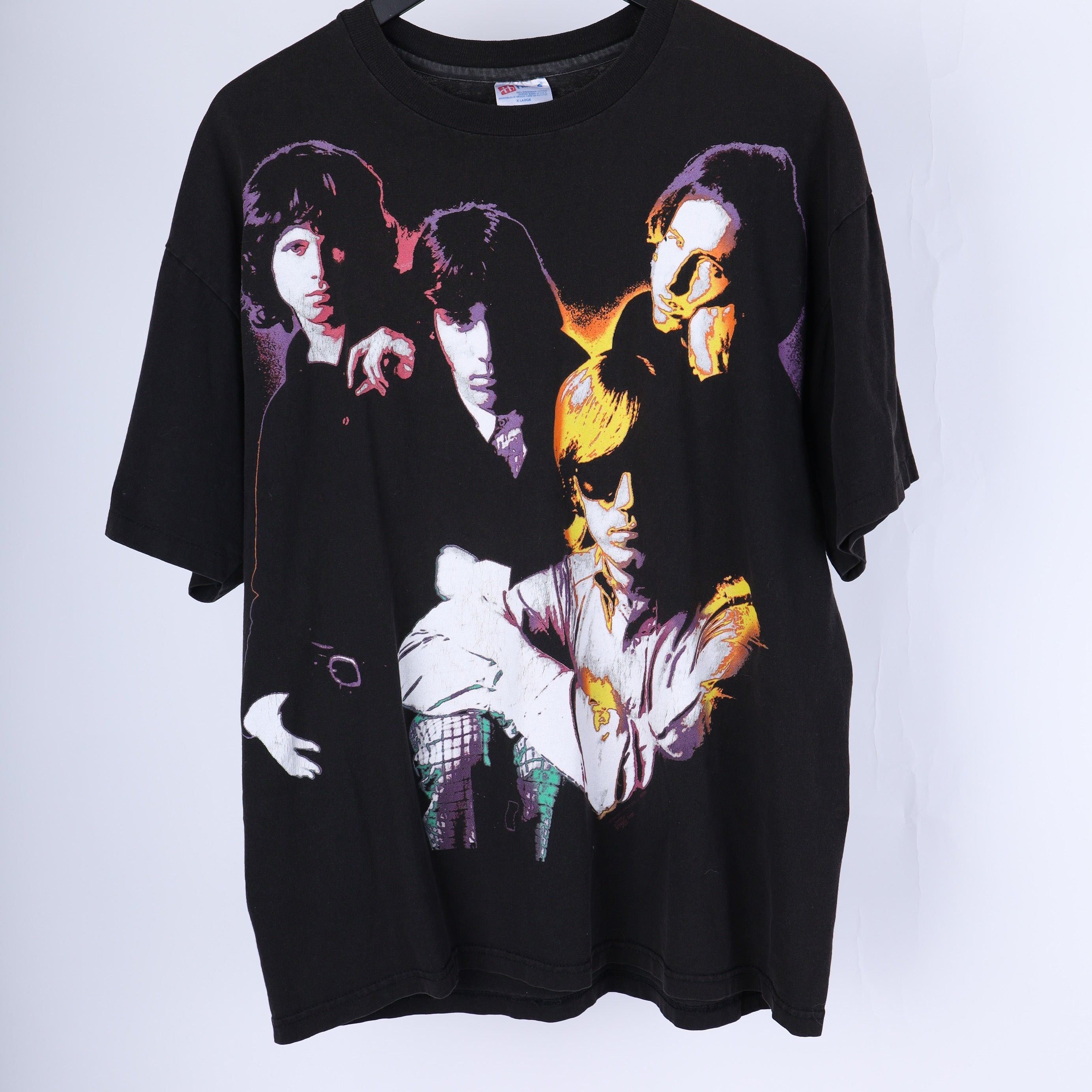 Vintage Vintage The Doors T-Shirt Size US XL / EU 56 / 4 - 4 Thumbnail