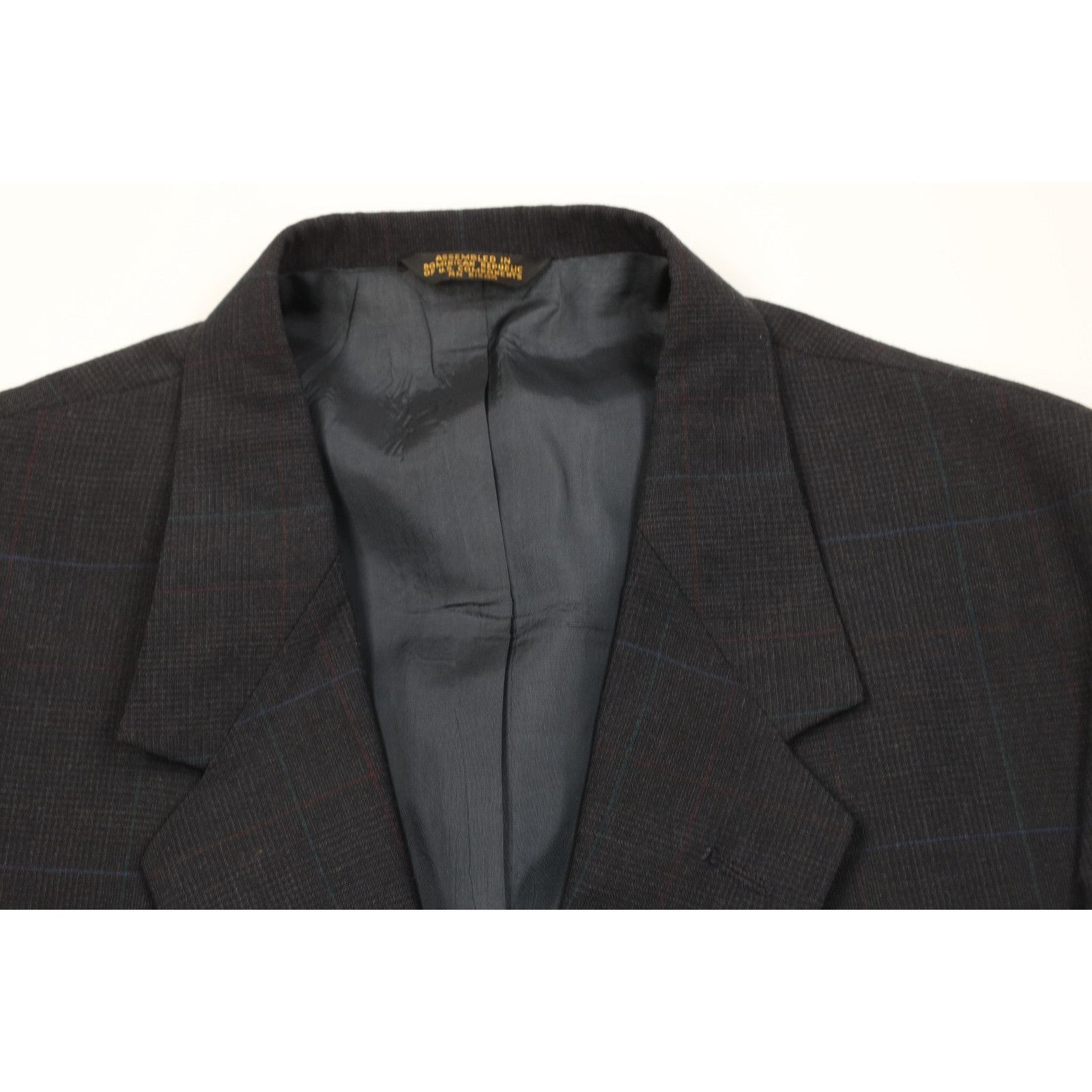 Vintage Vintage 70s Streetwear 2 Piece Wool Suit Wedding Size 44S - 3 Thumbnail