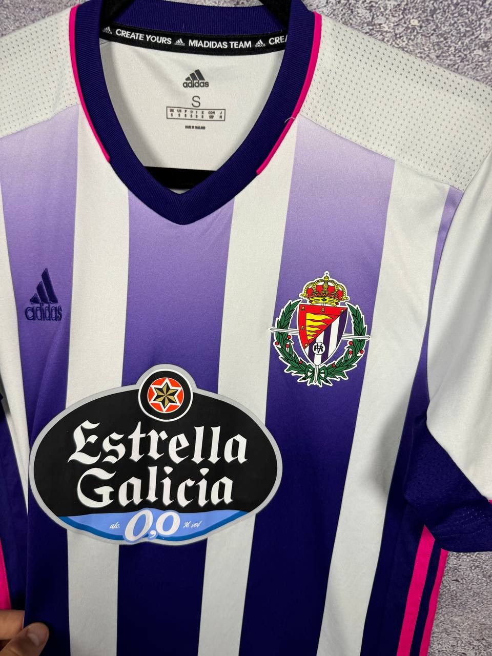 Adidas Real Valladolid 2020/21 Adidas Home Soccer Jersey Small Size US S / EU 44-46 / 1 - 7 Thumbnail