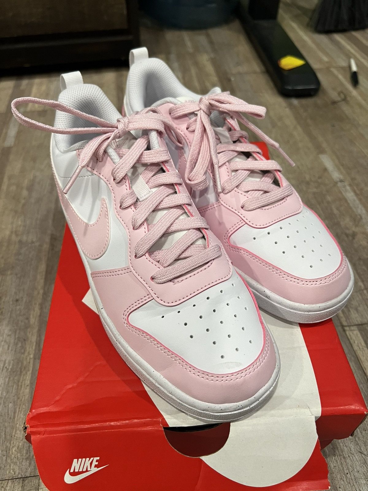 Nike Court Borough Low Redcraft Nike Sneakers Size US 7 / IT 37 - 3 Thumbnail