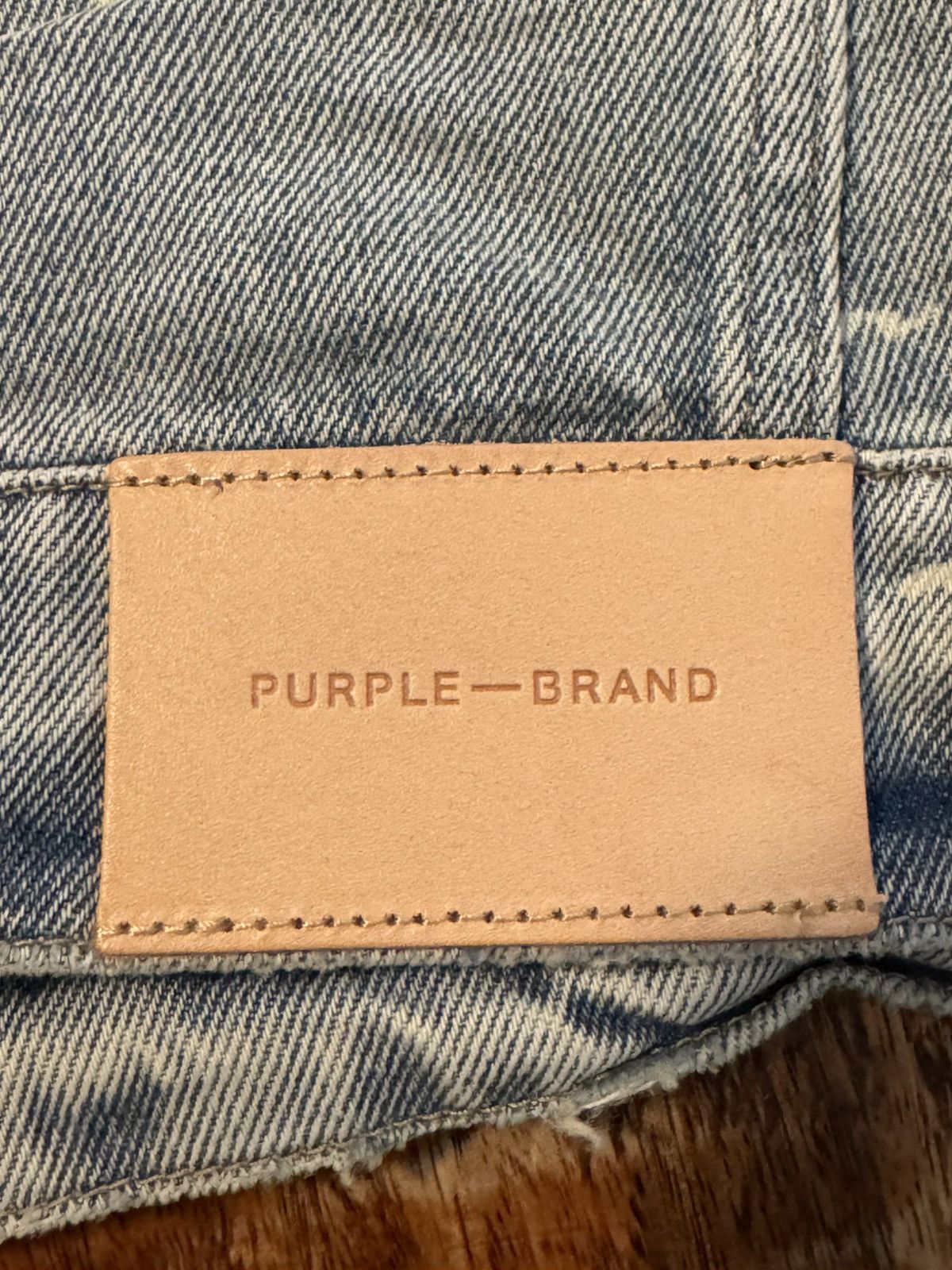 Purple Brand Purple Brand Monogram Oversized Indigo Jacket S Small Size US S / EU 44-46 / 1 - 14 Thumbnail