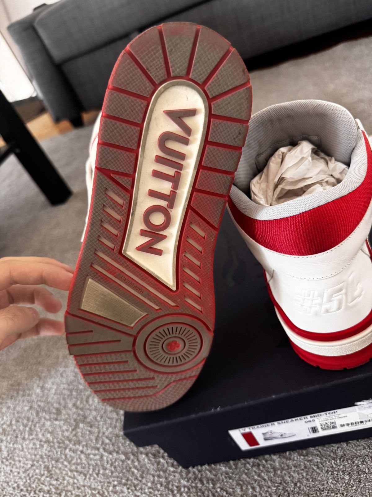 Louis Vuitton Louis vuitton trainer Size US 8 / EU 41 - 8 Thumbnail