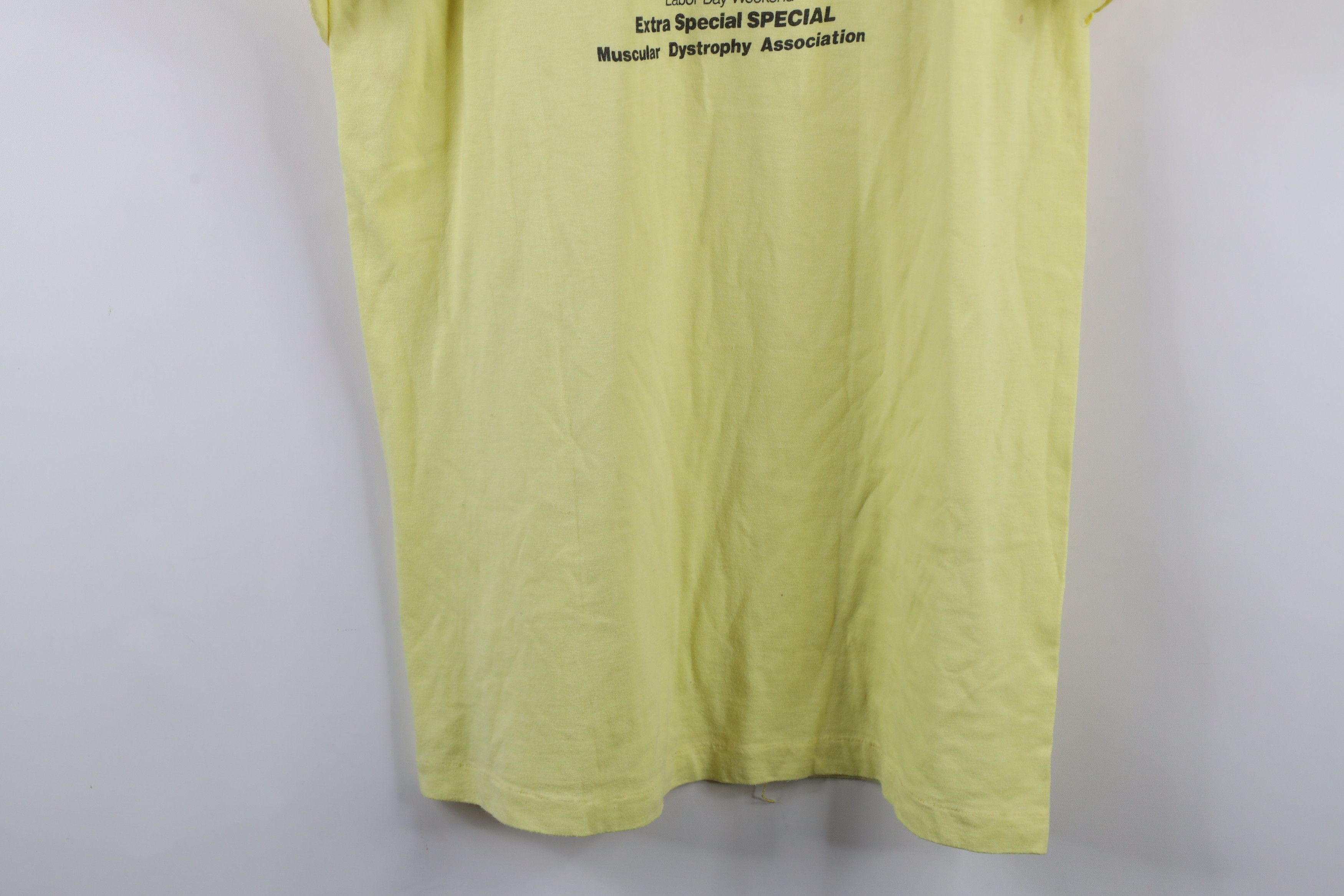 Vintage Vintage 70s Jerry Telethon Muscular Dystrophy T-Shirt USA Size US XXL / EU 58 / 5 - 14 Thumbnail