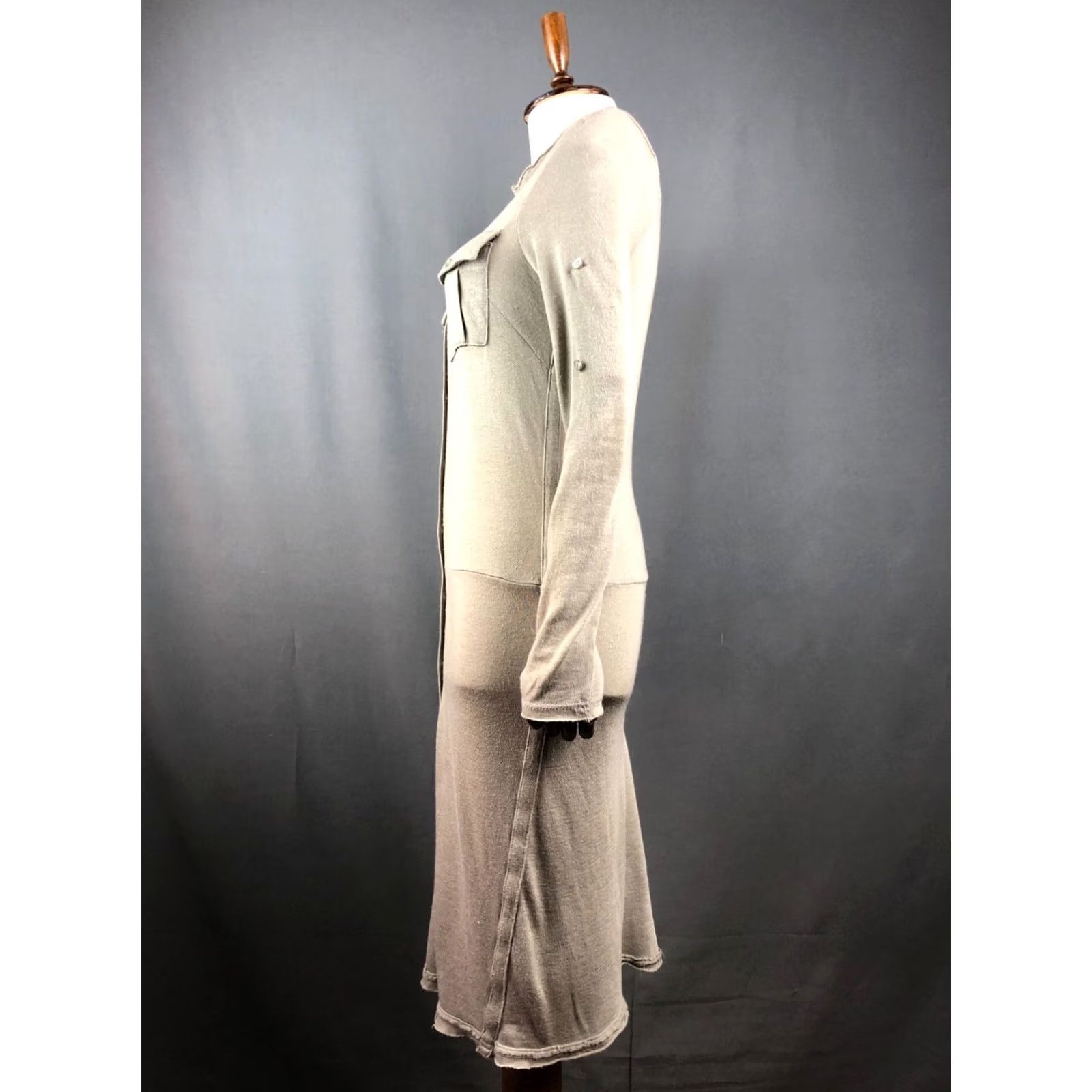 Zadig & Voltaire Zadig & Voltaire Dress Wool Gray Women Size 2 Size XS / US 0-2 / IT 36-38 - 2 Thumbnail