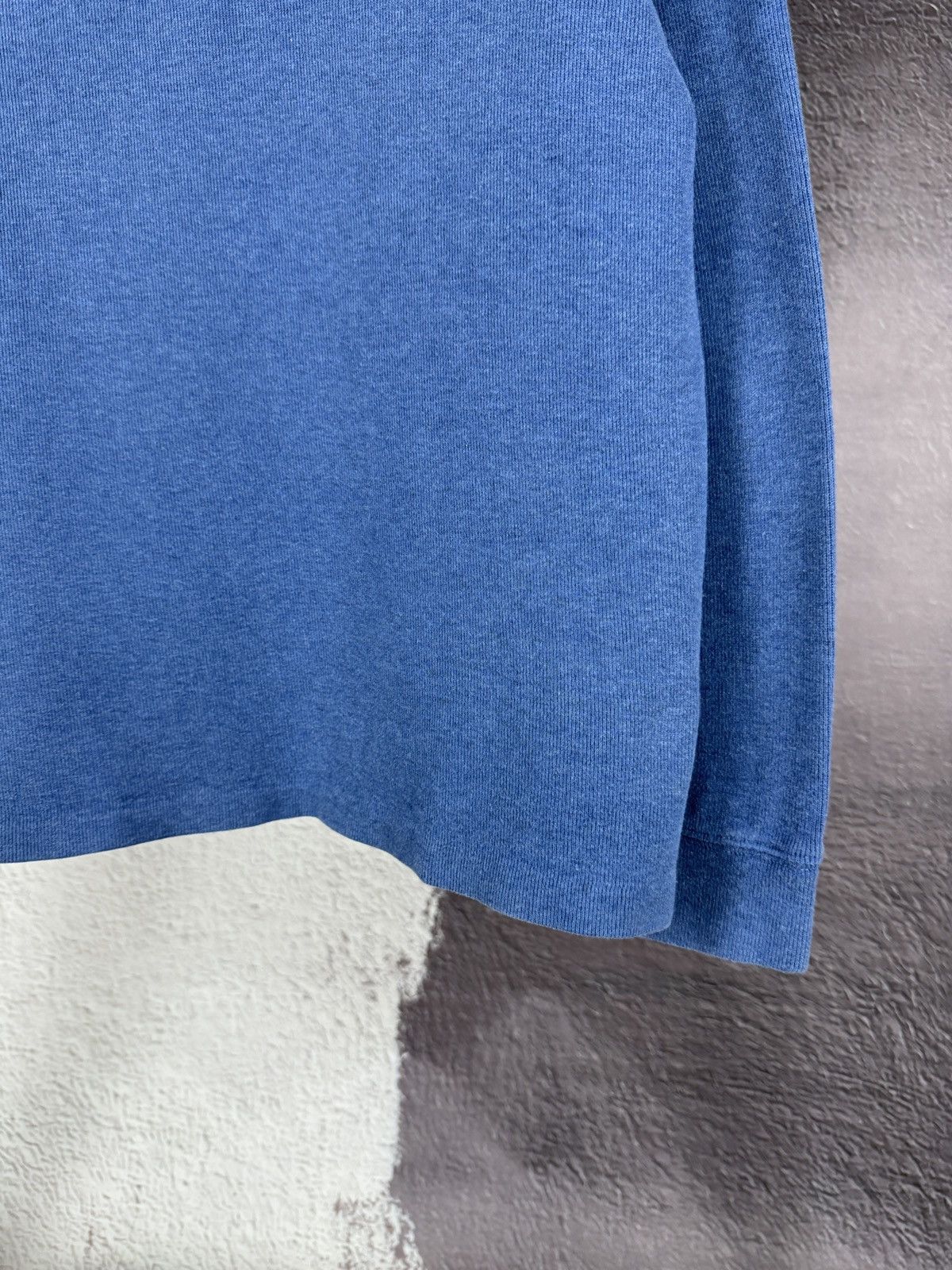 Polo Ralph Lauren Polo Ralph Lauren vintage 1/4 zip blue pullover sweater Size US L / EU 52-54 / 3 - 4 Thumbnail