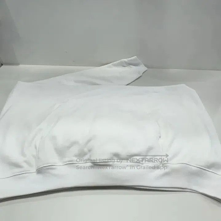 Balenciaga Balenciaga White Long Sleeve Hoodie with Logo. Size US S / EU 44-46 / 1 - 7 Thumbnail