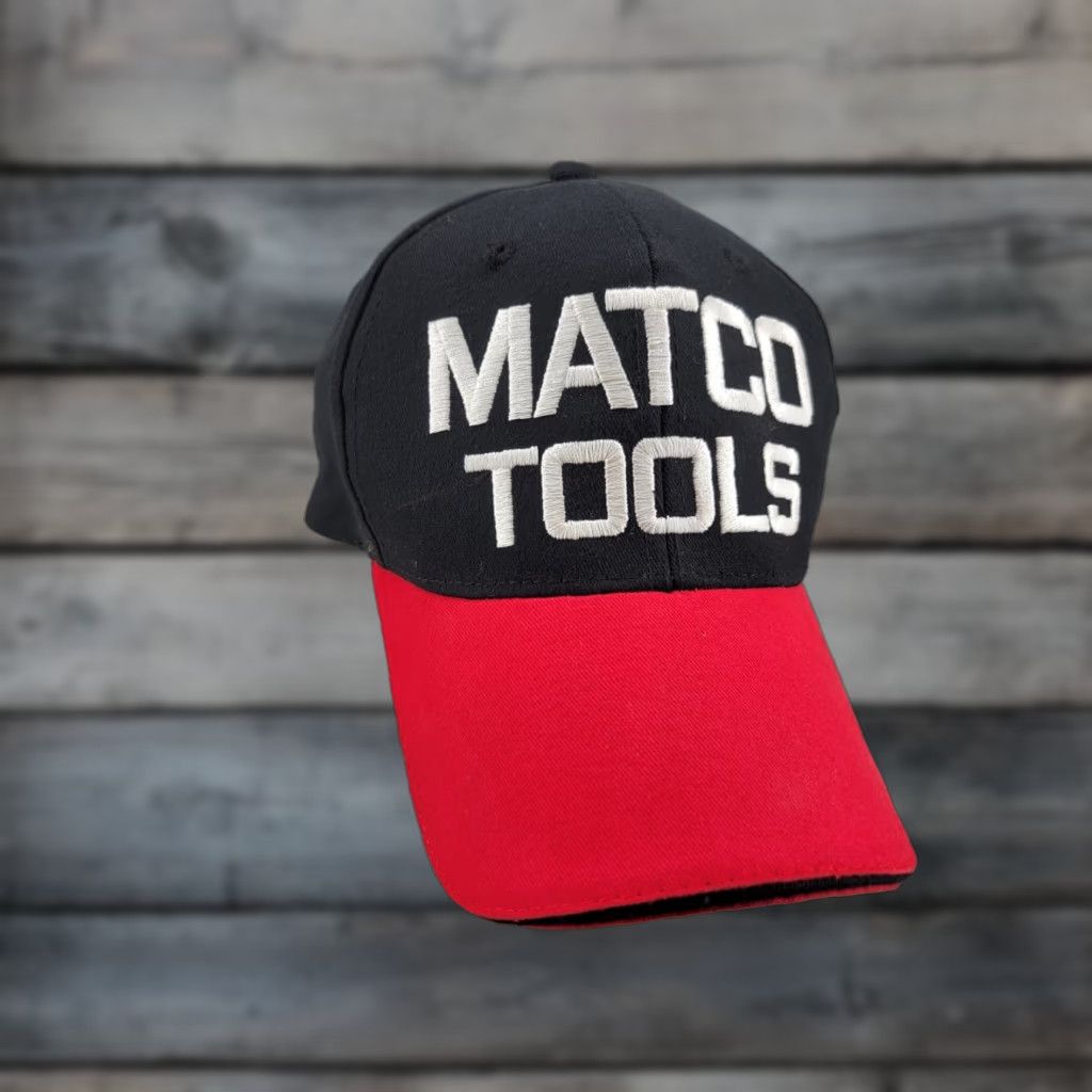 Vintage Matco Tools Winners Circle Embroidered Snap Back Hat Mens One Size Black Snapback Size ONE SIZE - 1 Thumbnail