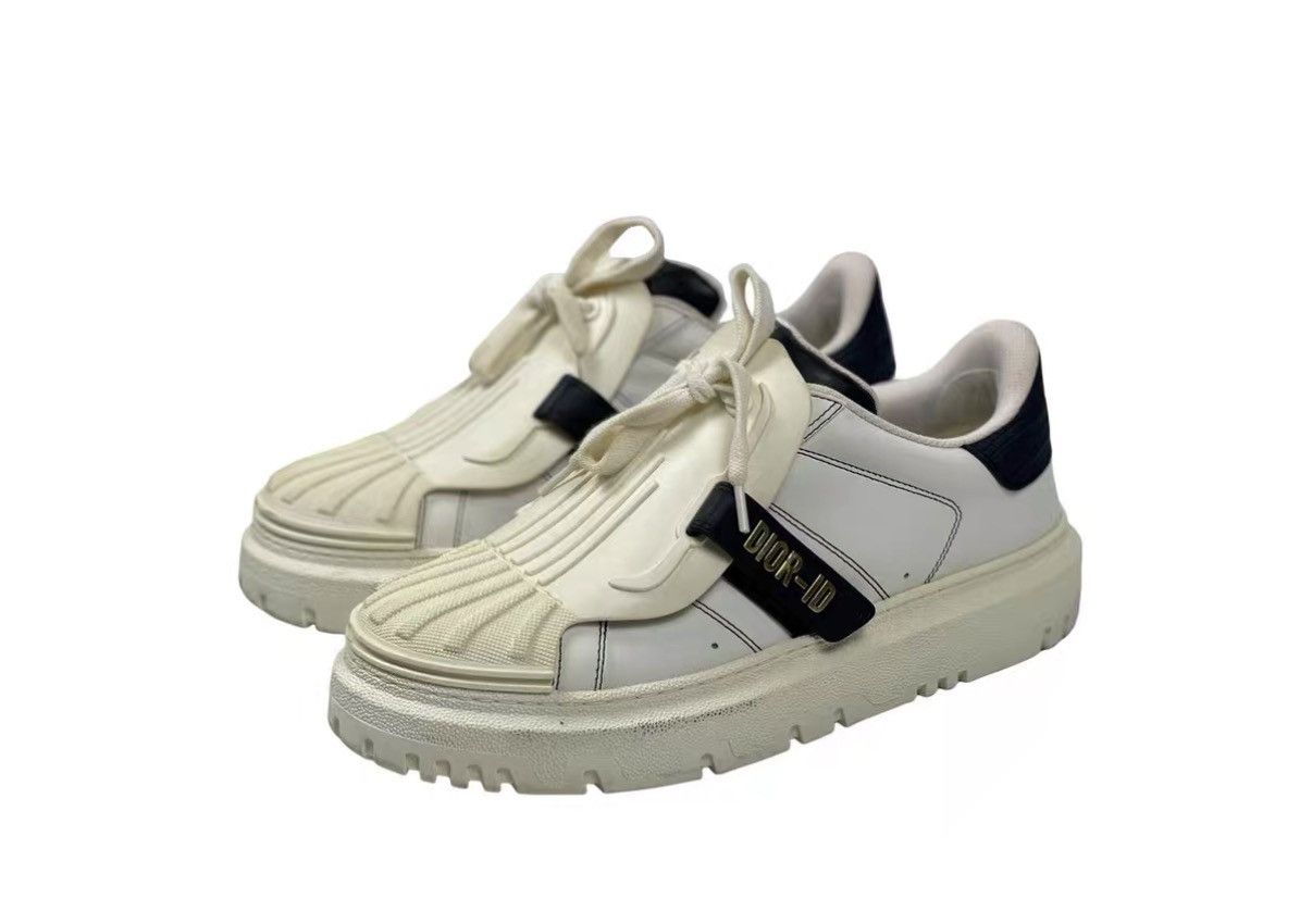 Dior Dior ID Black & White Shell-Toe Casual J31 Size US 7 / EU 40 - 1 Thumbnail