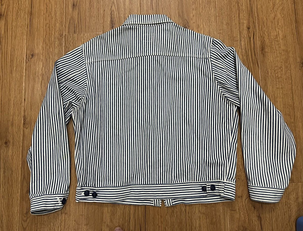 Vintage True Vintage 60s Workroom Hickory Stripe Work Jacket Size US L / EU 52-54 / 3 - 5 Thumbnail