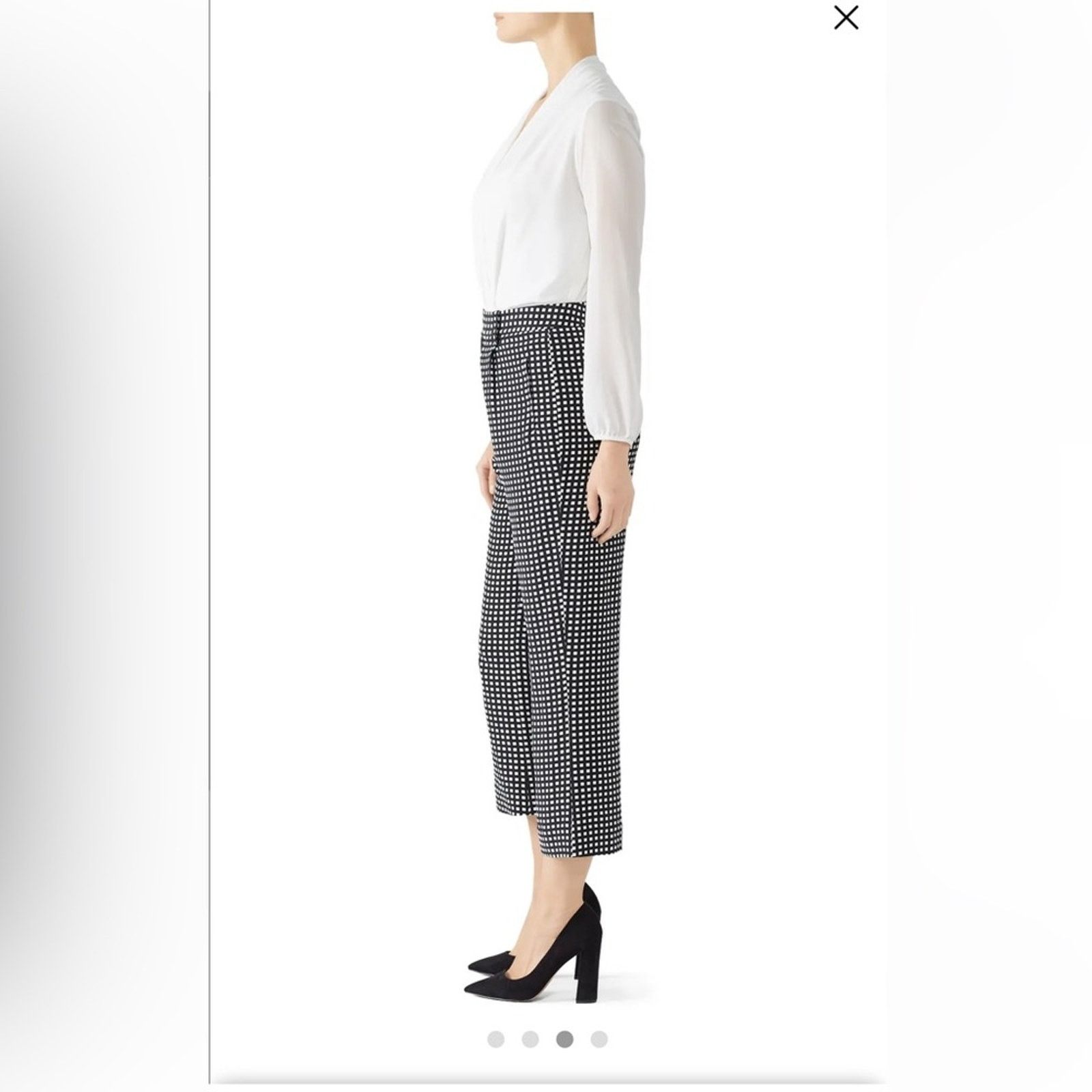 Equipment Equipment 100% Silk Cropped Pants, EUC, Size 6, MSRP $340 Size 28" / US 6 / IT 42 - 3 Thumbnail