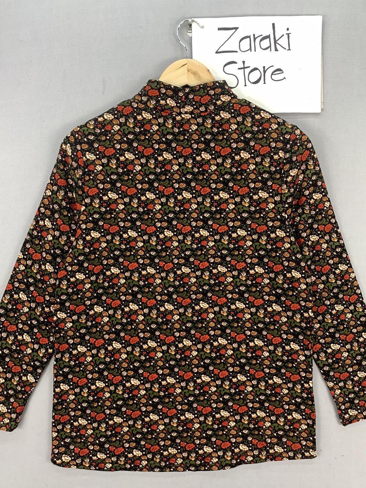 Japanese Brand × Other × Vintage Vintage Y2K Pursuit De Ideal Floral Red Blouse Size S / US 4 / IT 40 - 11 Thumbnail