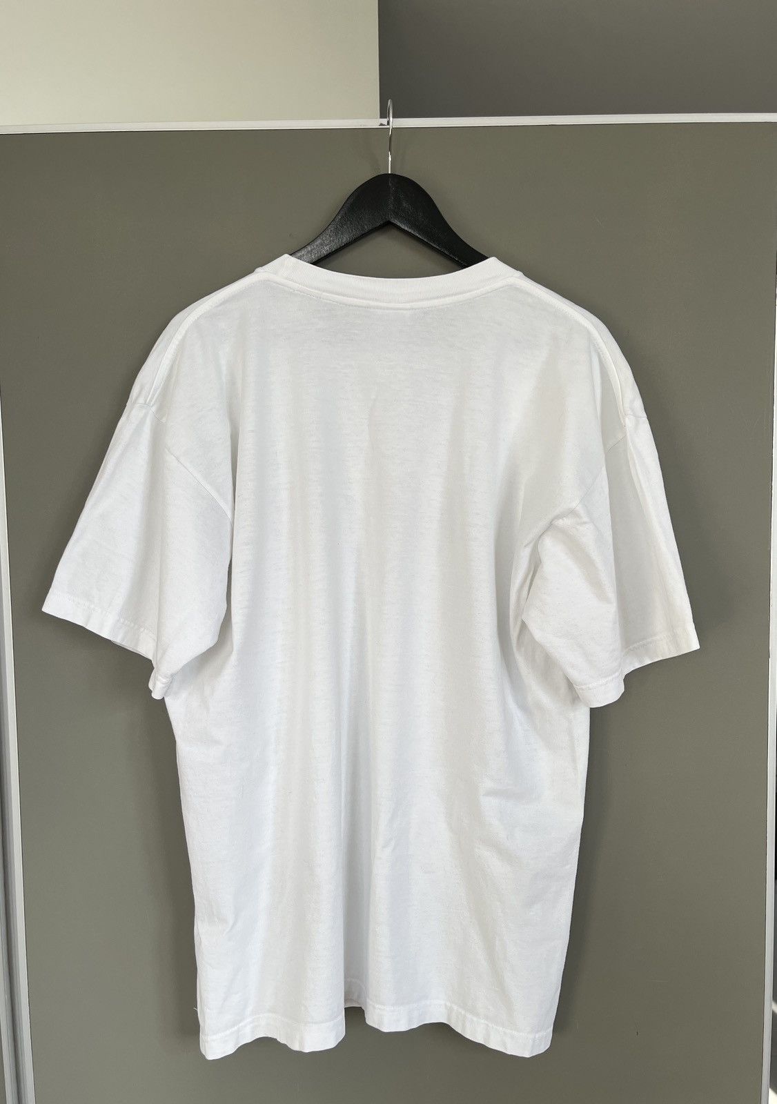 Nike Nike Vintage Big Logo Wide T-shirt Size US L / EU 52-54 / 3 - 8 Thumbnail