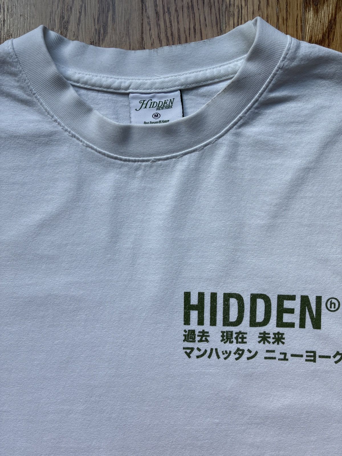 HIDDEN Hidden NY Logo Borough Tee Past Present Future Size US M / EU 48-50 / 2 - 8 Thumbnail