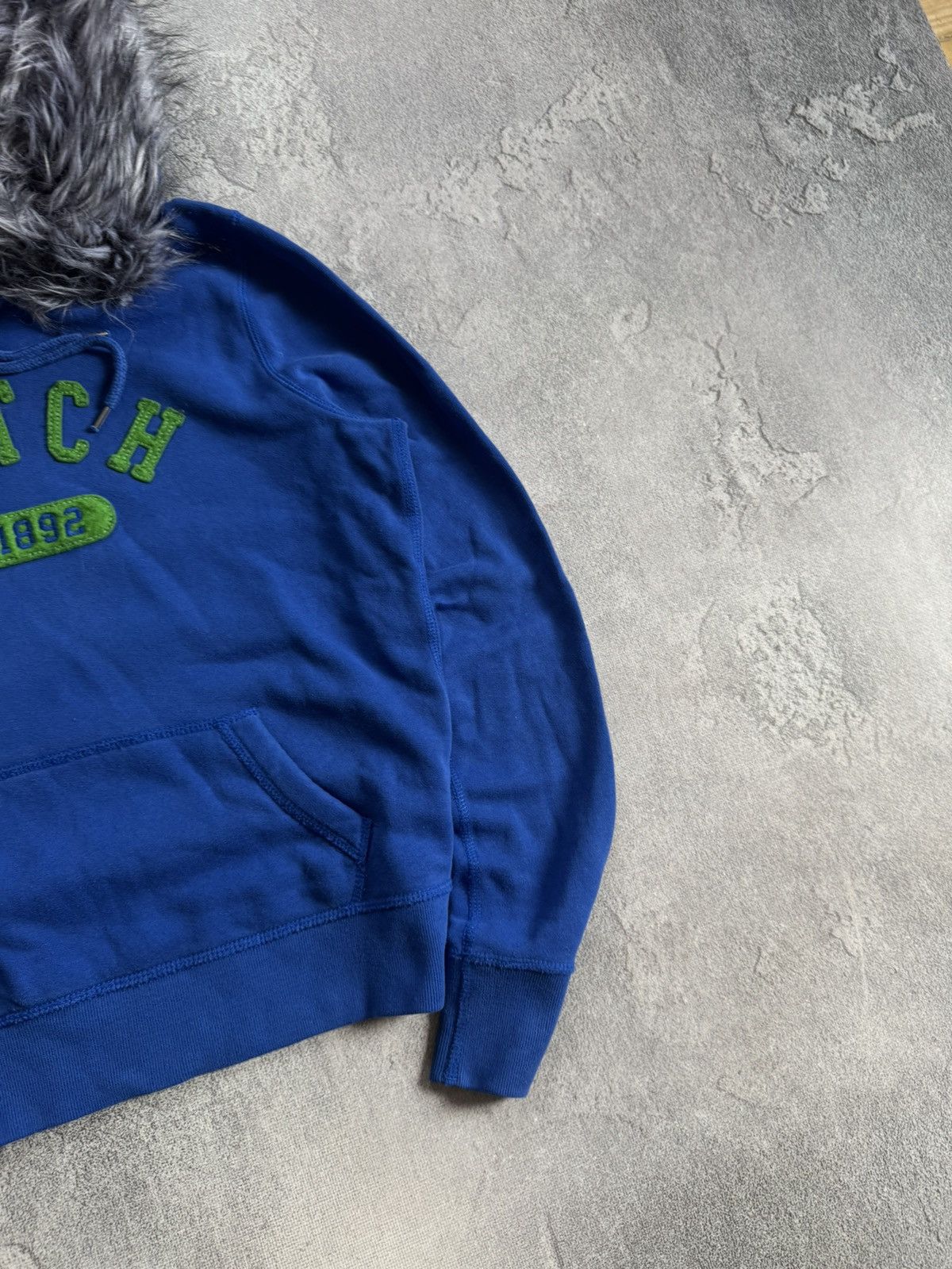 Abercrombie & Fitch Abercrombie & Fitch Y2K Fur Faux hoodie if six was nine LGB Size M / US 6-8 / IT 42-44 - 4 Thumbnail