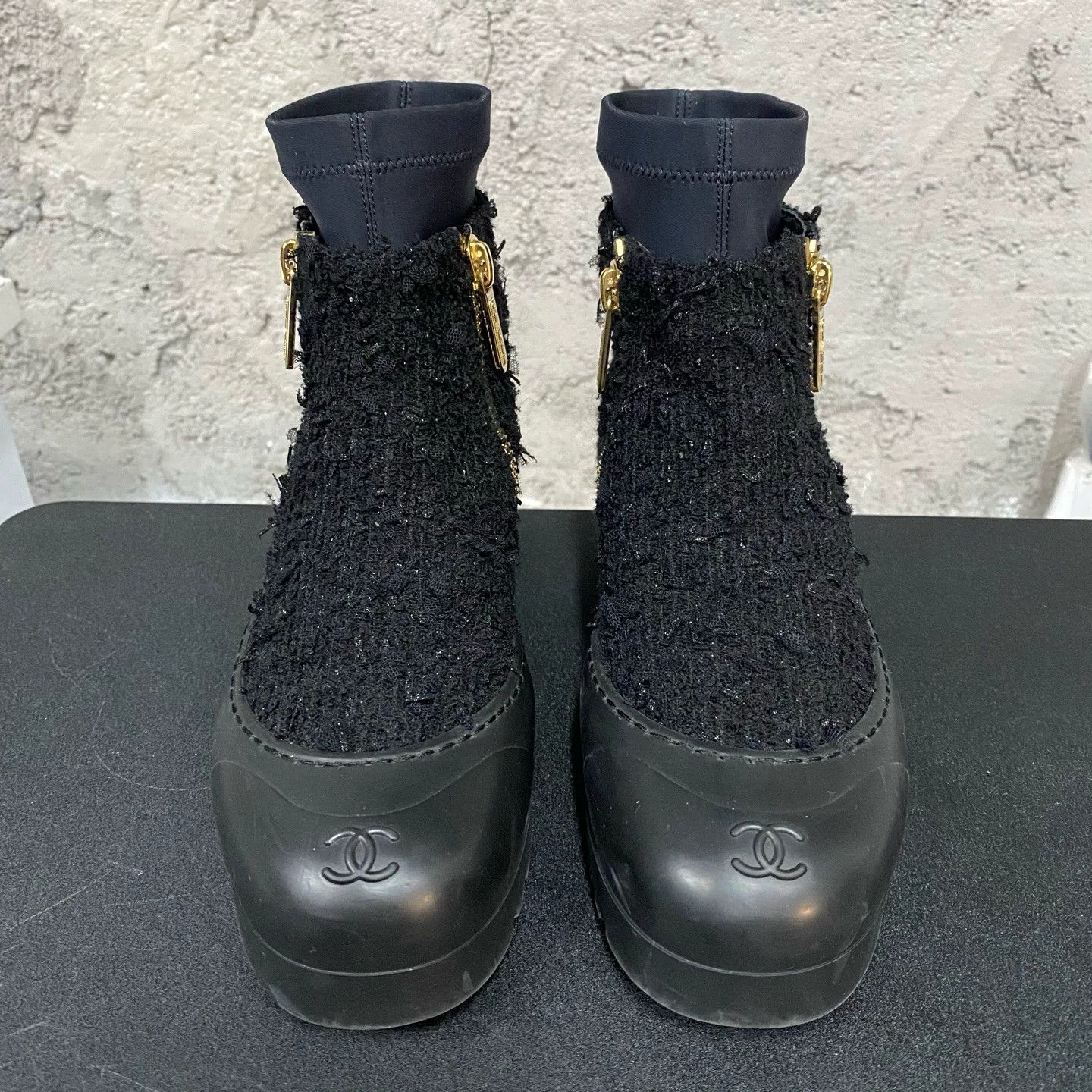 Chanel Chanel Ankle Boots 99 New Size 38 Size US 7 / IT 37 - 6 Thumbnail